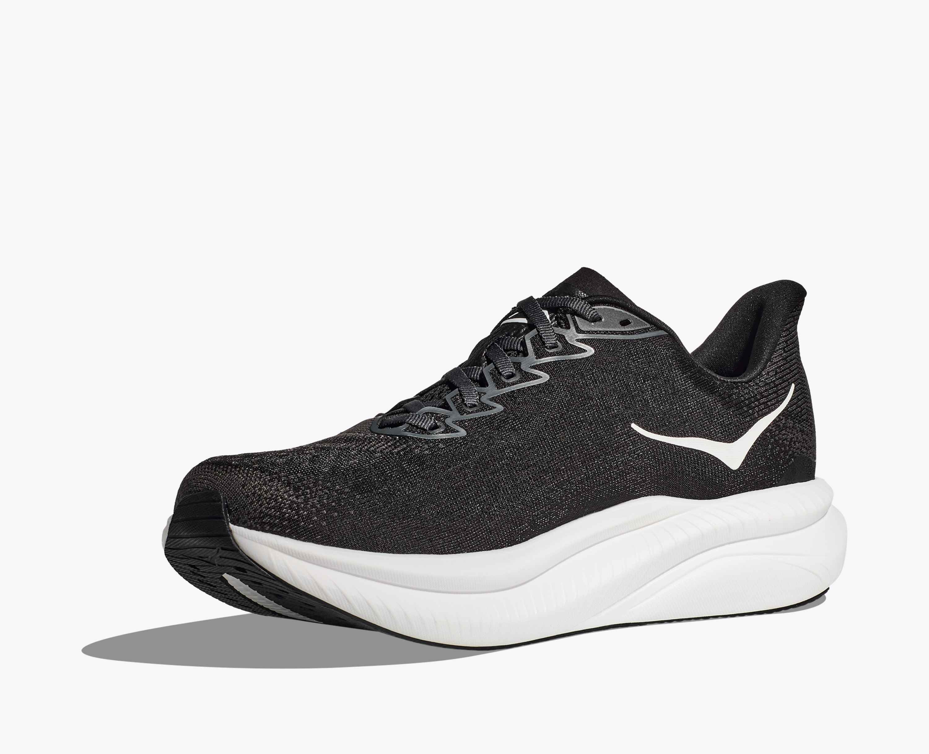 Hoka S Mach 6 Black White