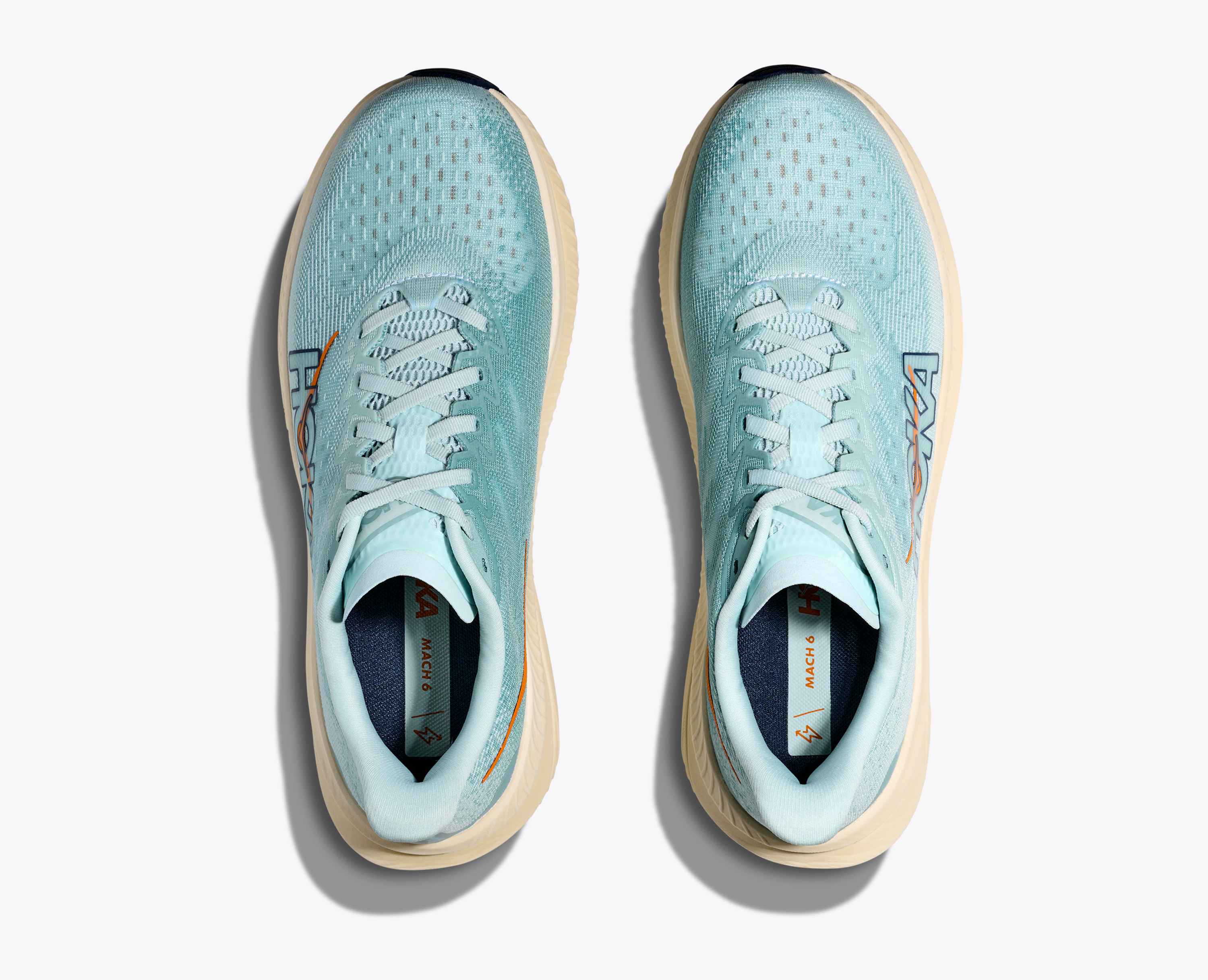 Hoka S Mach 6 Clear Sea Sea Water