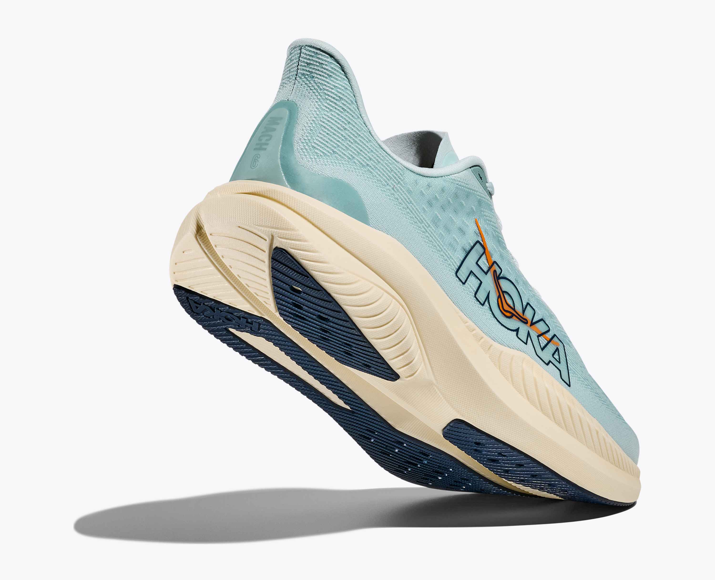 Hoka S Mach 6 Clear Sea Sea Water