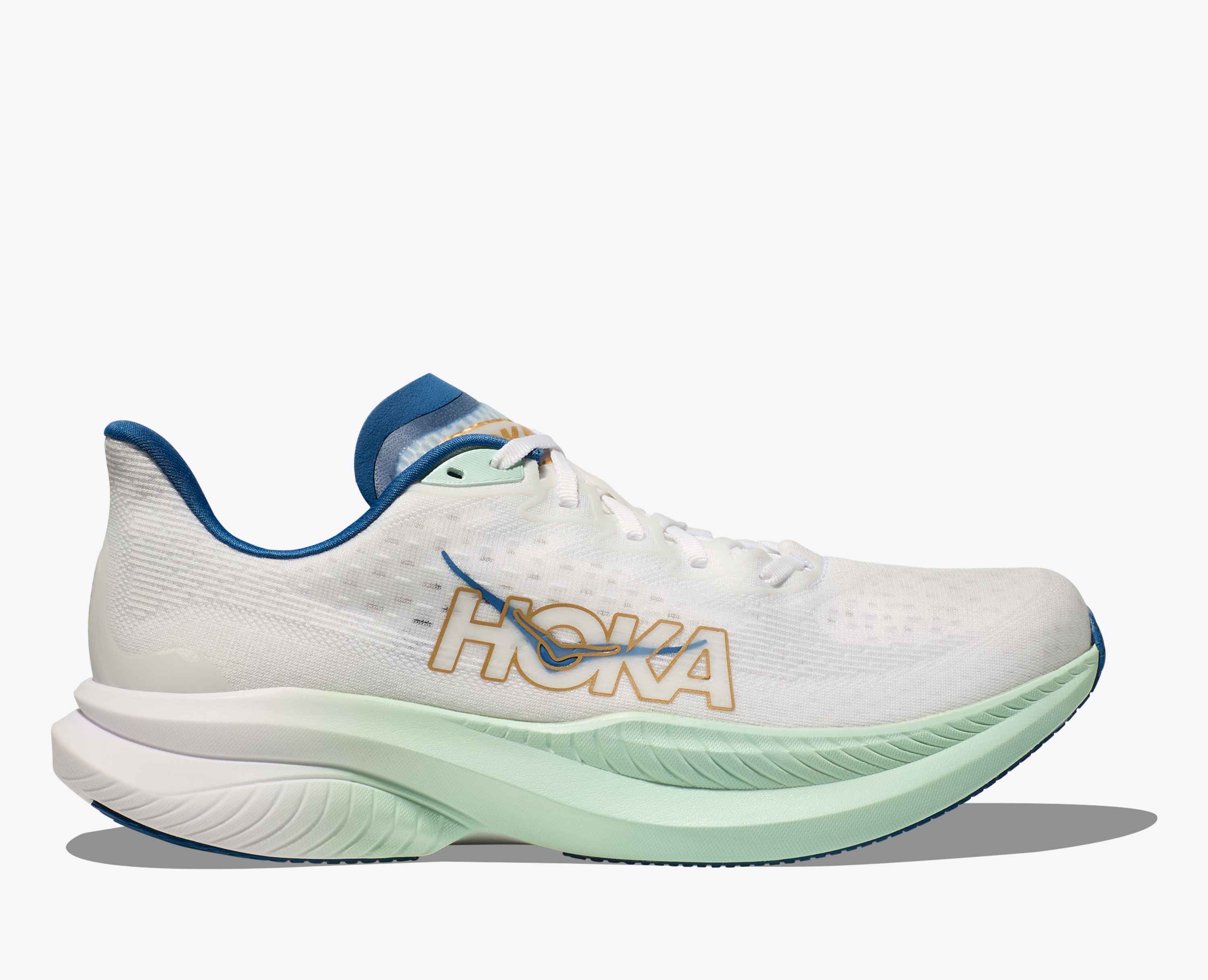 Hoka S Mach 6 Frost Gold