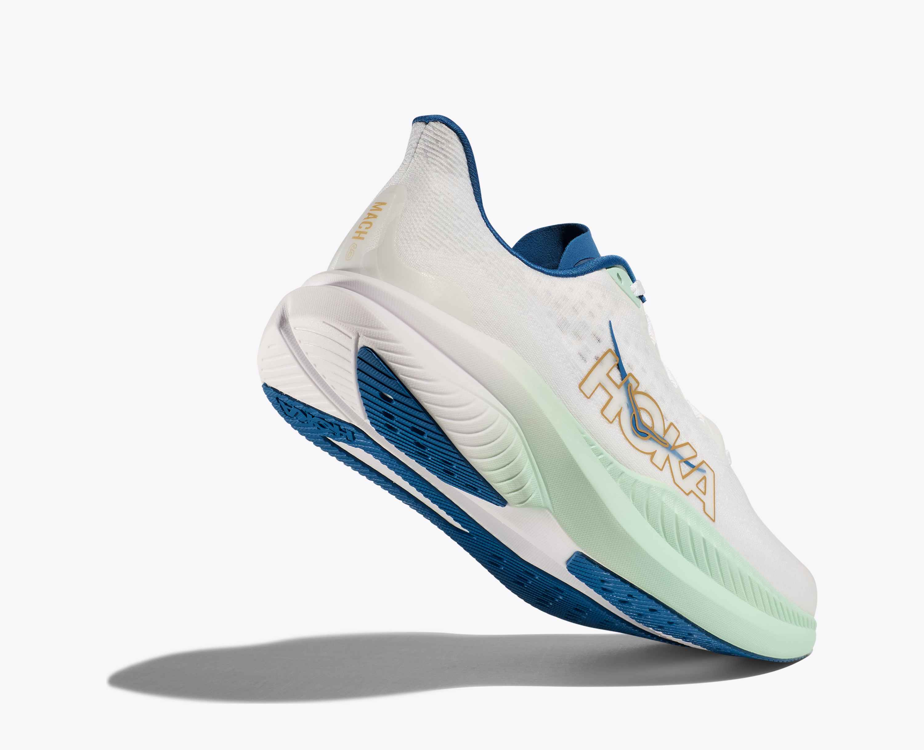 Hoka S Mach 6 Frost Gold