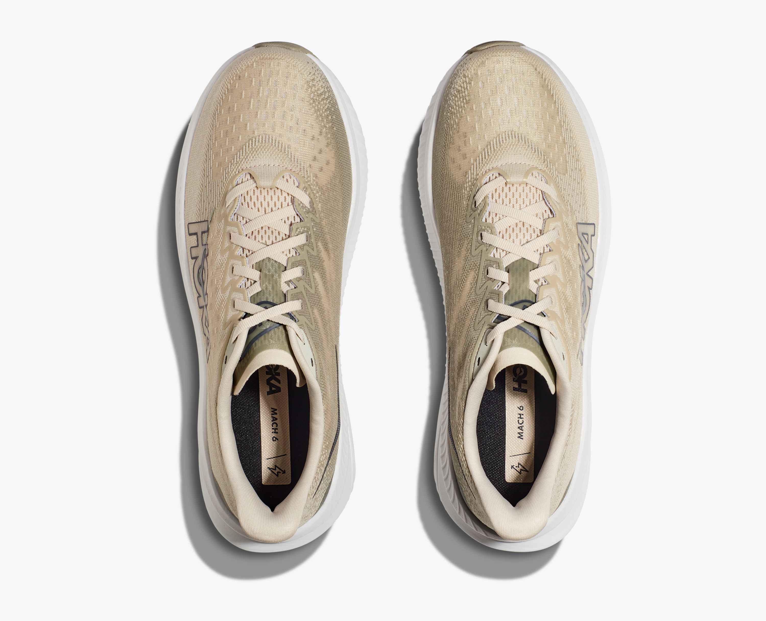 Hoka S Mach 6 Oat Milk Barley