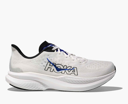 Hoka S Mach 6 White Ultramarine