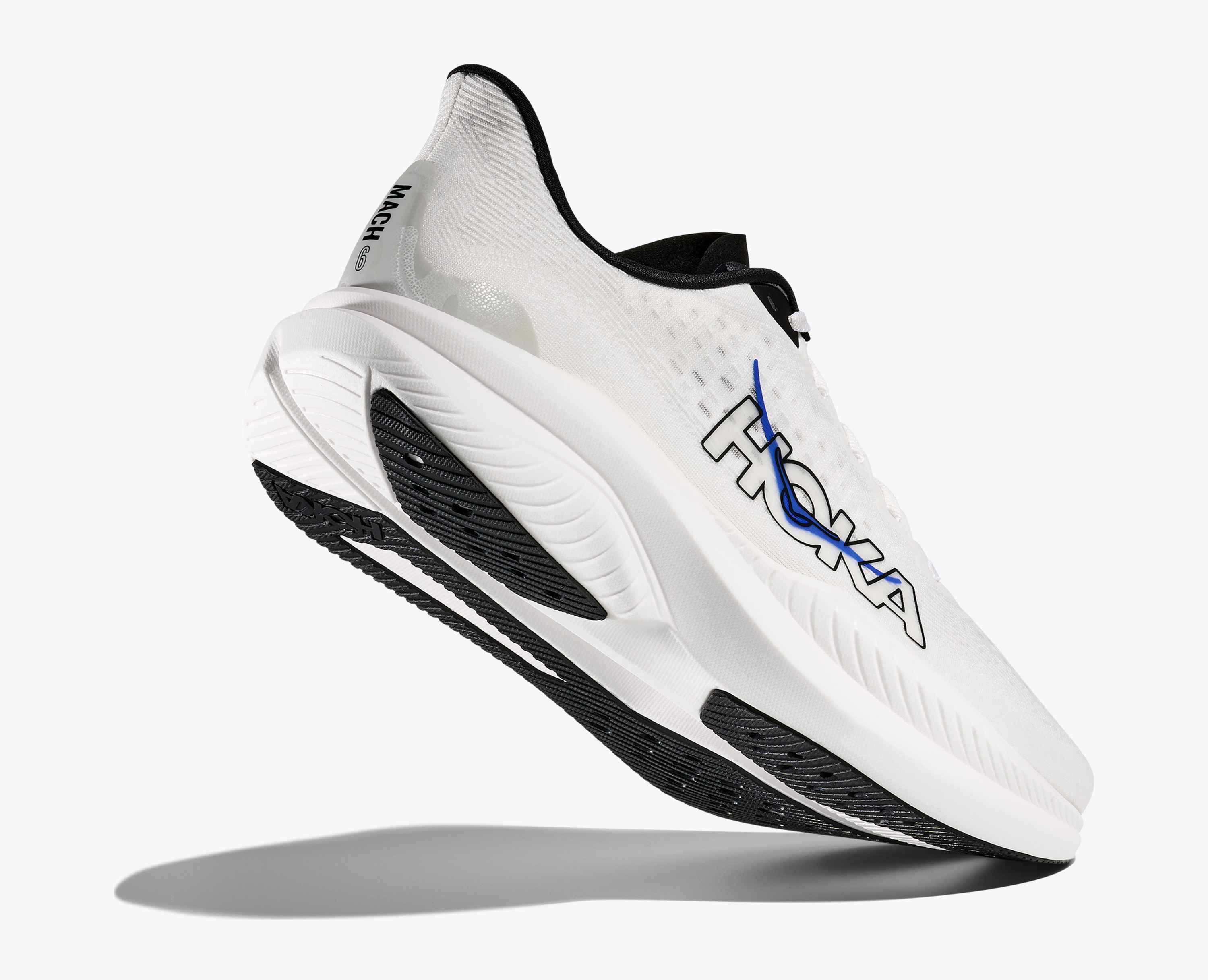 Hoka S Mach 6 White Ultramarine