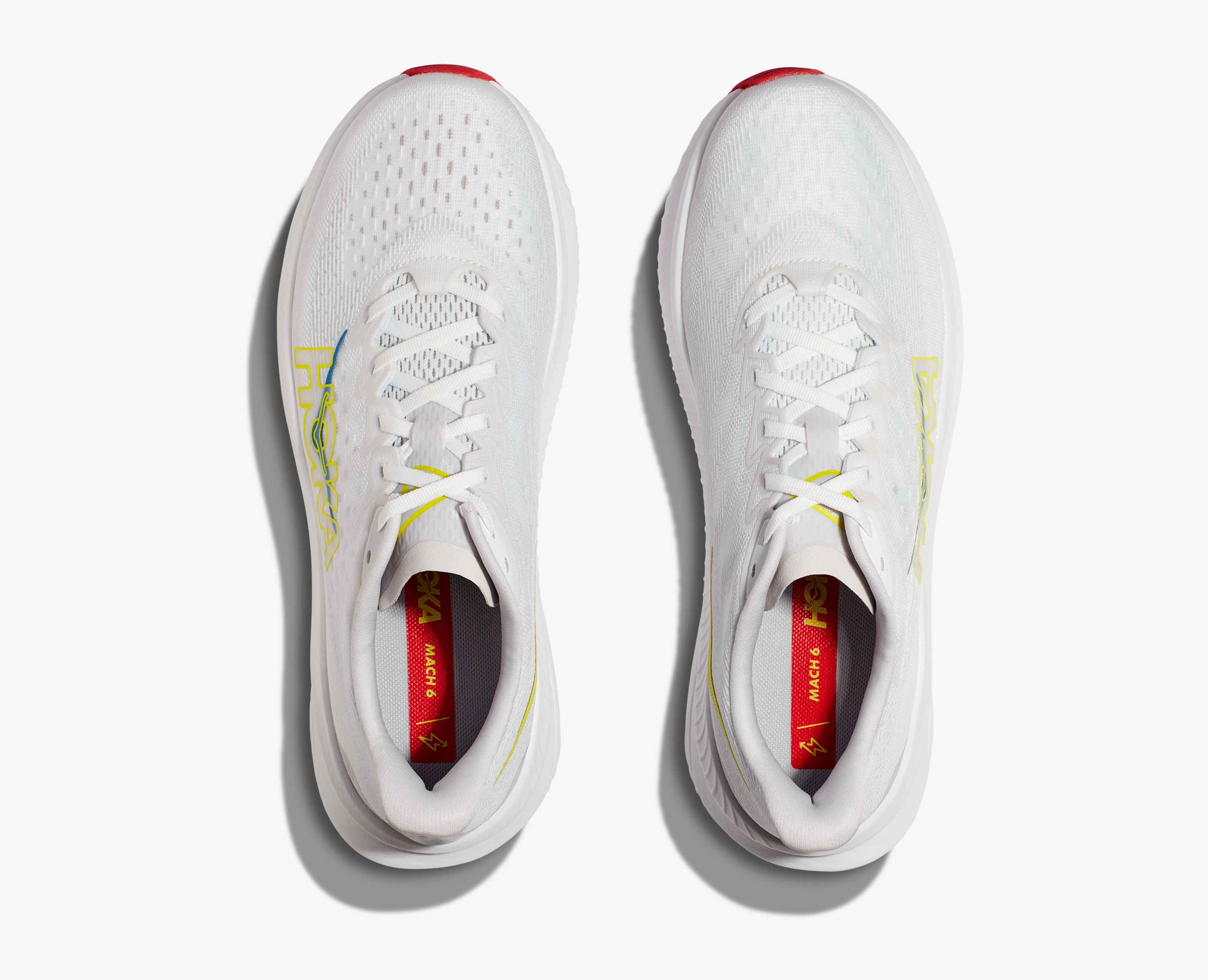 Hoka S Mach 6 White Nimbus Cloud