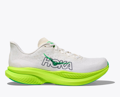 Hoka 'S Mach 6 White Neon Lime ()