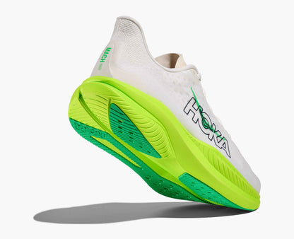 Hoka S Mach 6 White Neon Lime