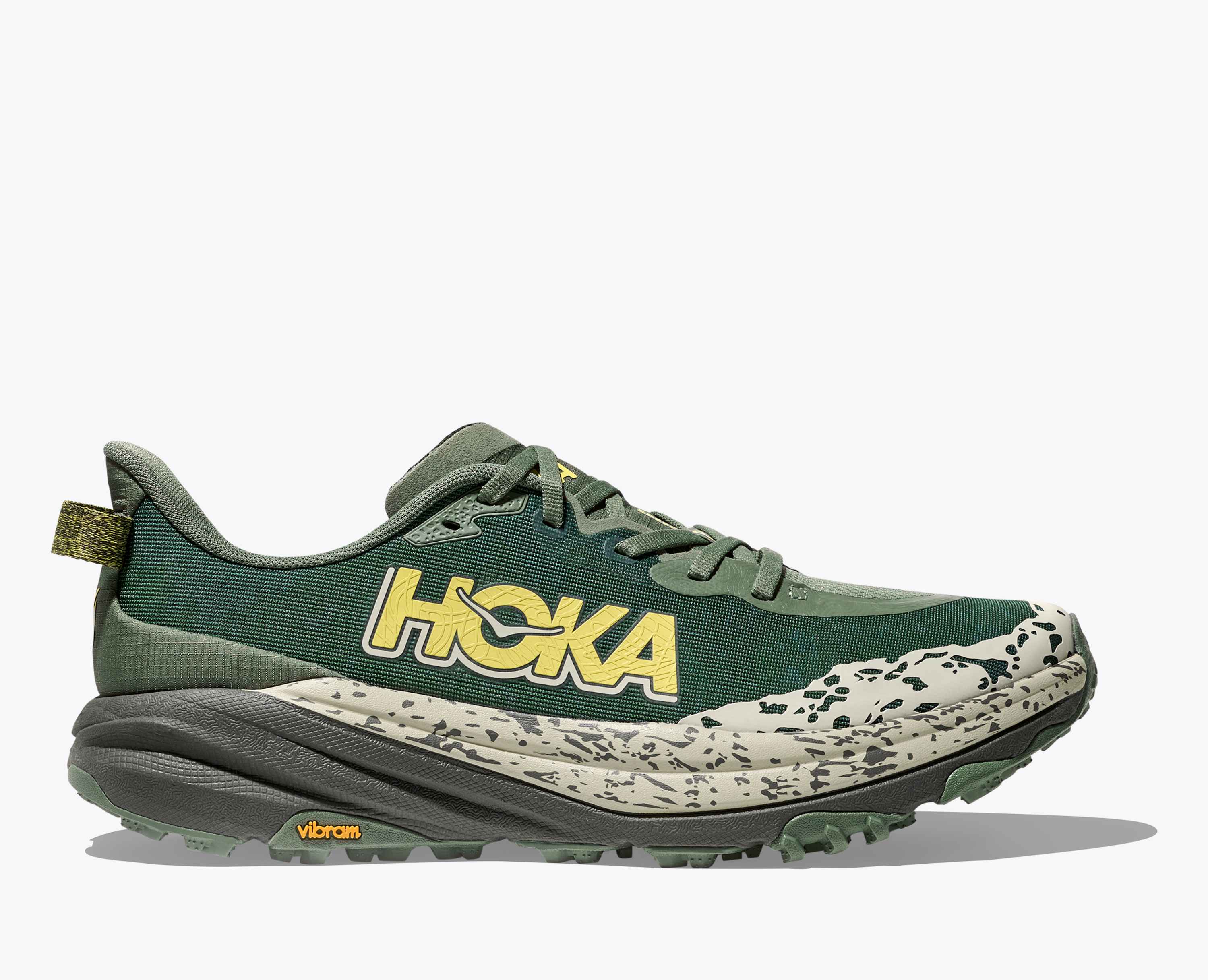 Hoka S Speedgoat 6 Fern Asphalt Grey