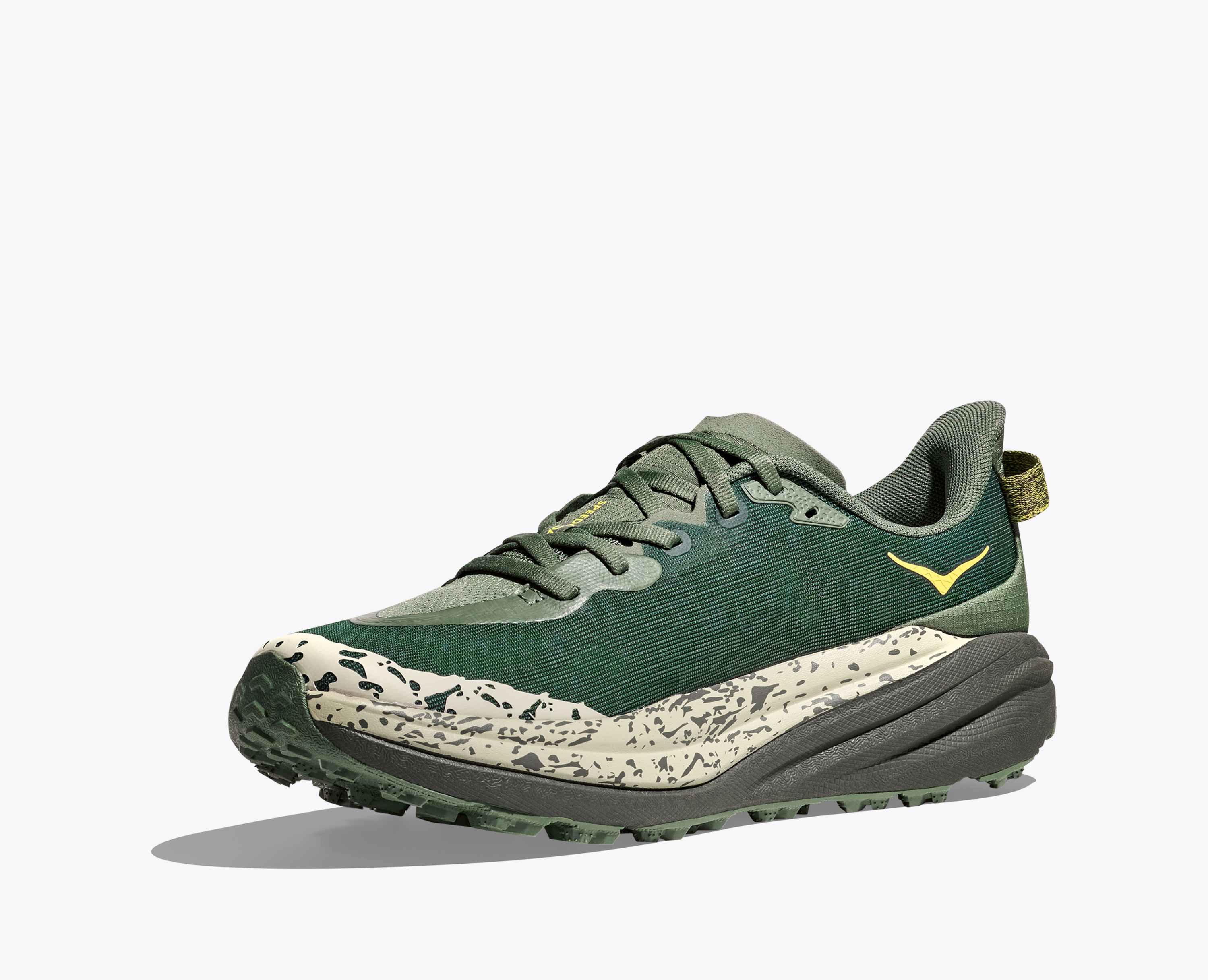 Hoka S Speedgoat 6 Fern Asphalt Grey