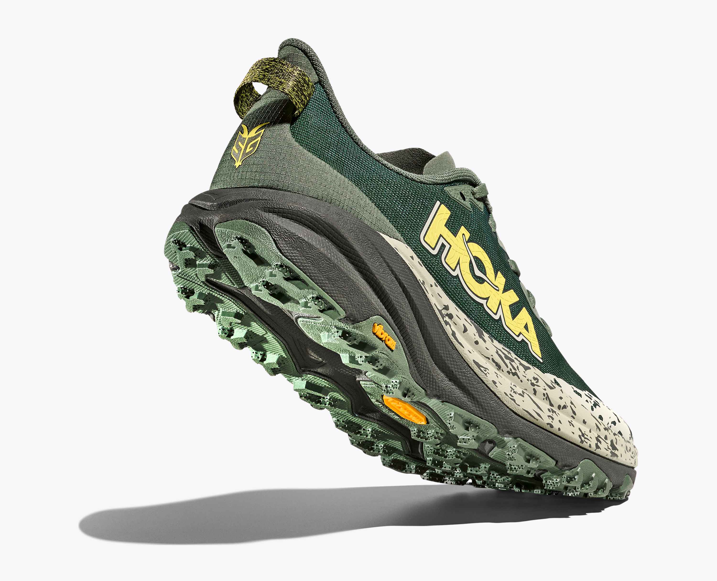 Hoka S Speedgoat 6 Fern Asphalt Grey