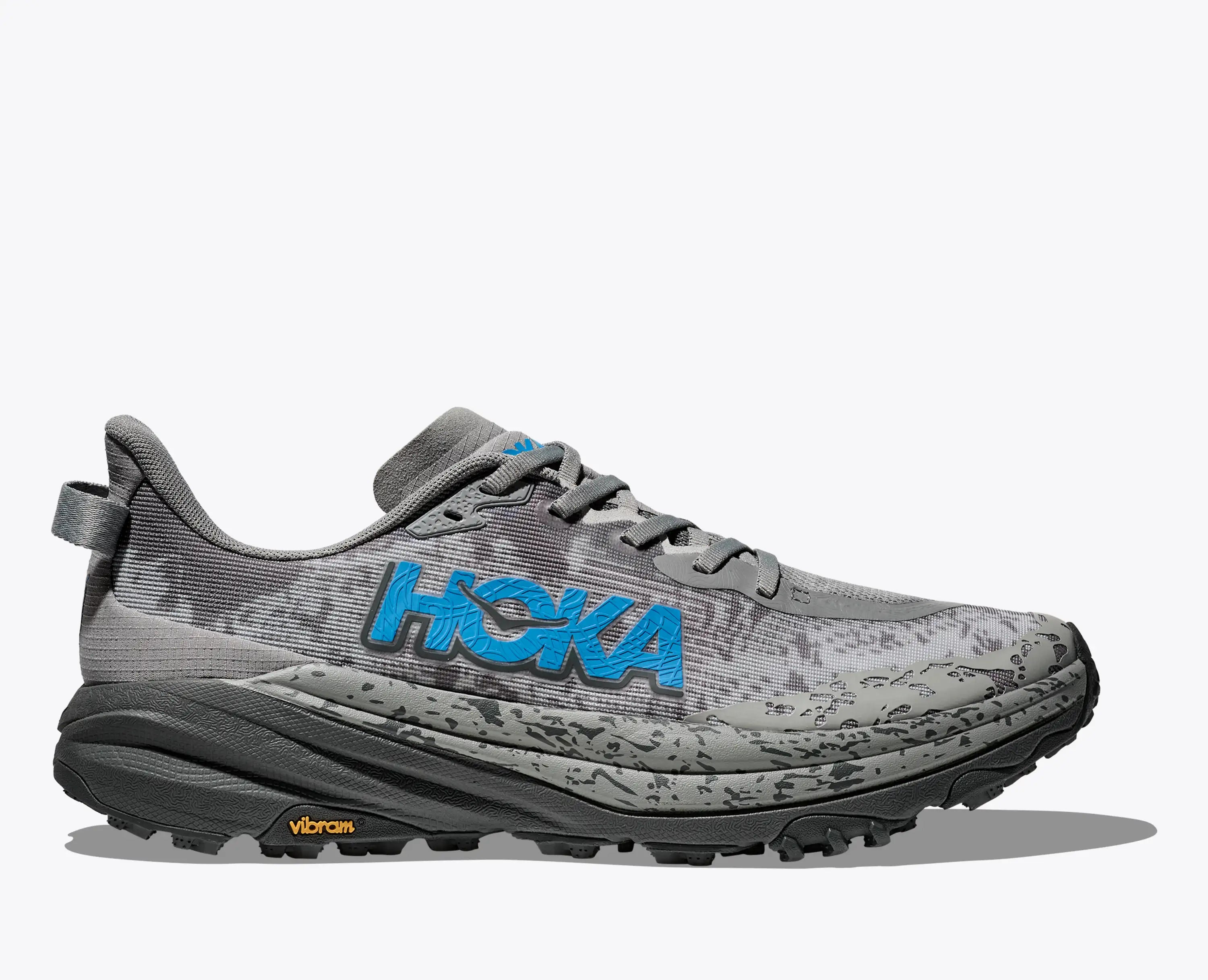 Hoka 'S Speedgoat 6 Galactic Grey Hoka Blue