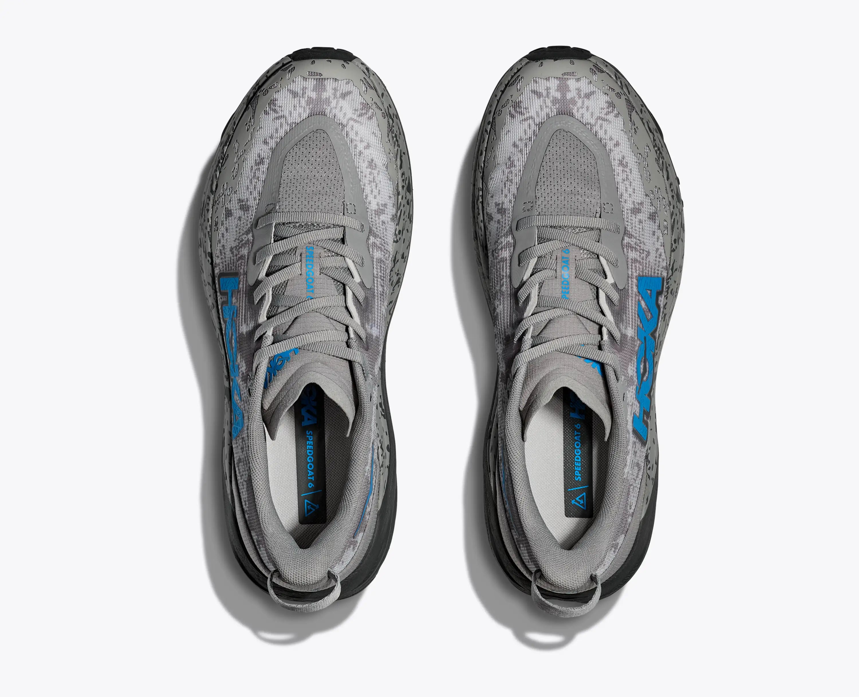 Hoka 'S Speedgoat 6 Galactic Grey Hoka Blue