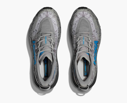 Hoka S Speedgoat 6 Galactic Grey Hoka Blue