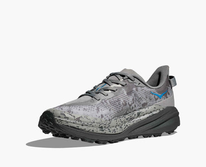Hoka S Speedgoat 6 Galactic Grey Hoka Blue