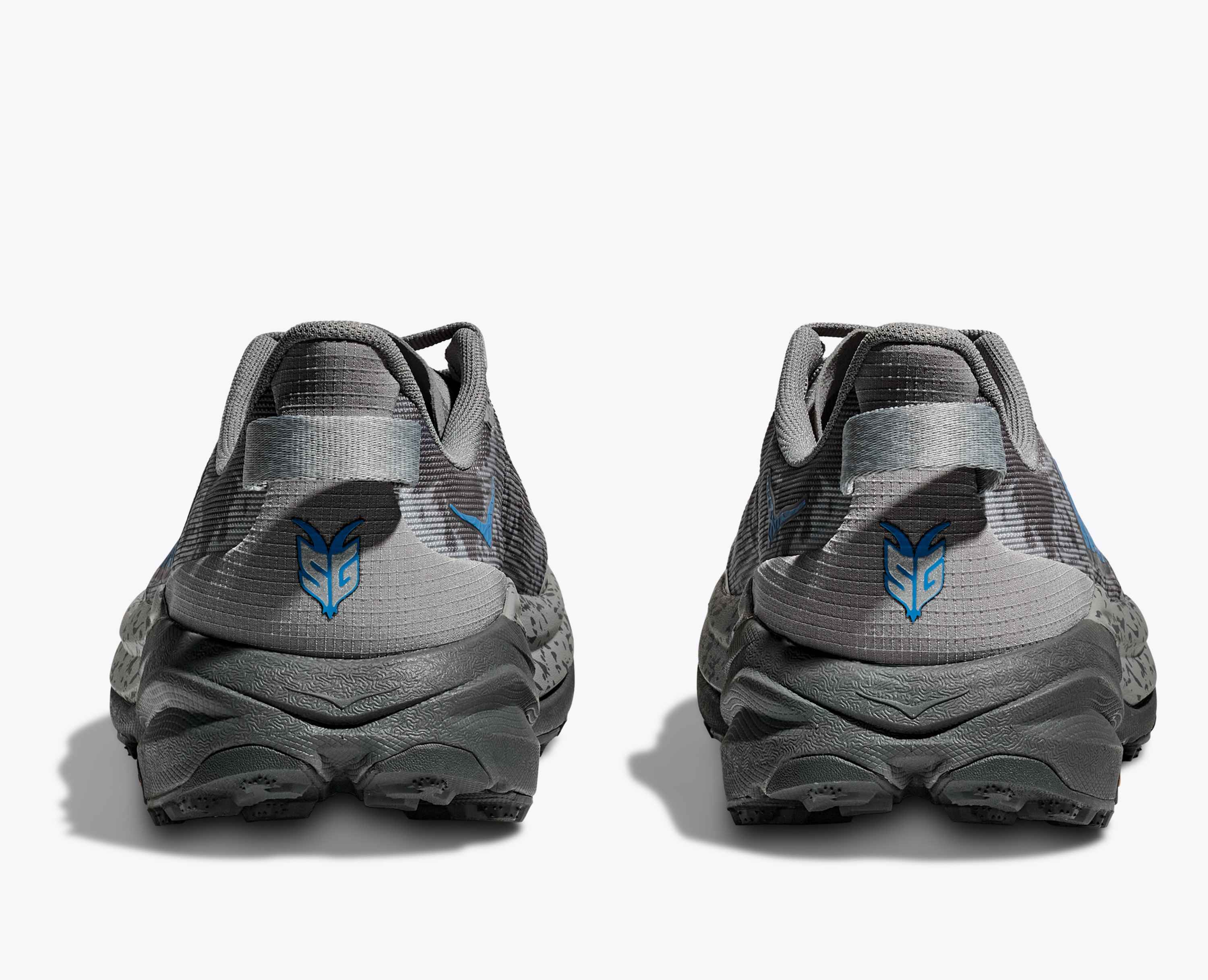 Hoka S Speedgoat 6 Galactic Grey Hoka Blue