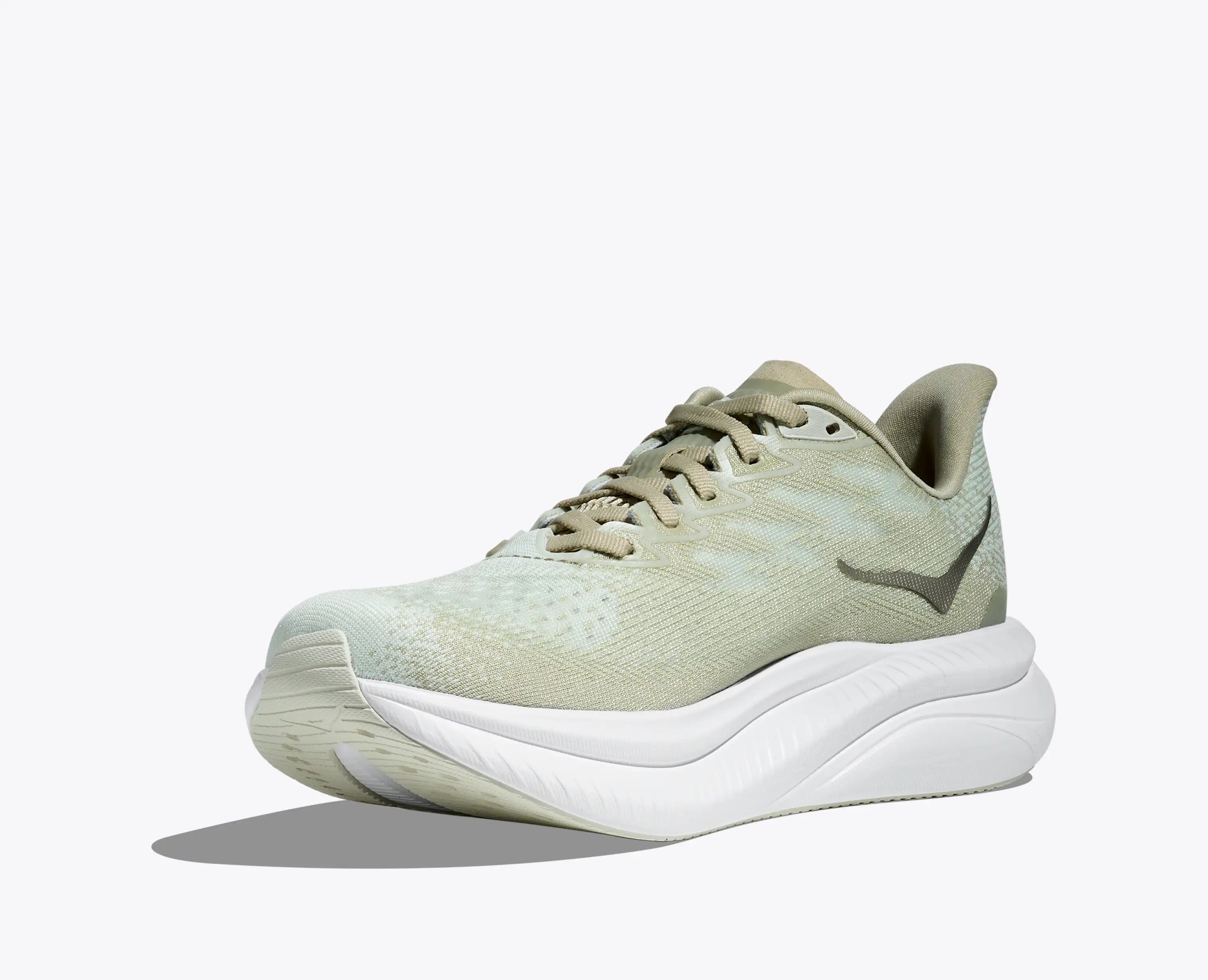 Hoka Women'S Mach 6 Oyster Mushroom Truffle Salt