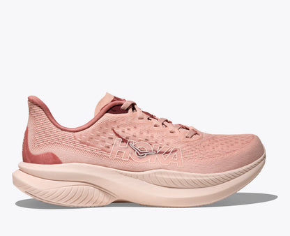 Hoka Women'S Mach 6 Rose Latte Blush
