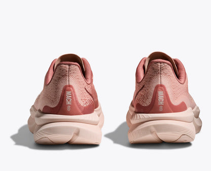 Hoka Women'S Mach 6 Rose Latte Blush