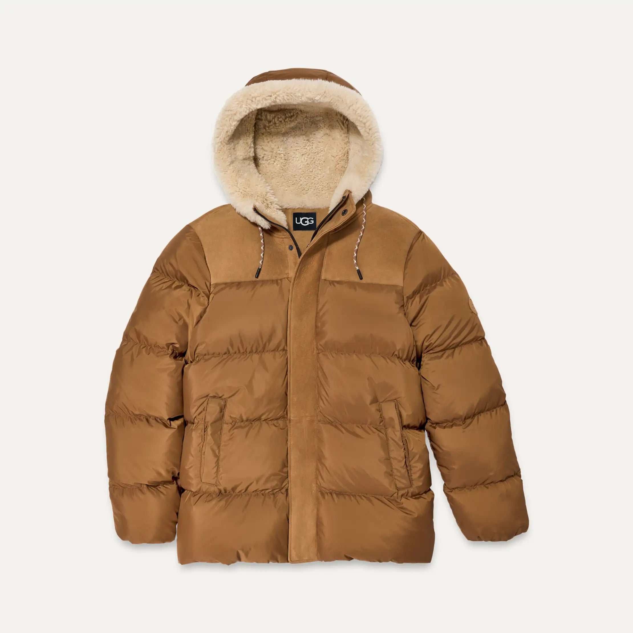 Ugg Shasta Down Puffer Jacket Chestnut