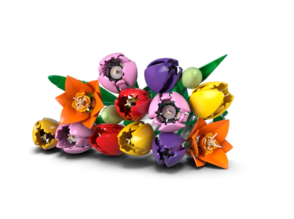 Lego Tulip Bouquet, swatch
