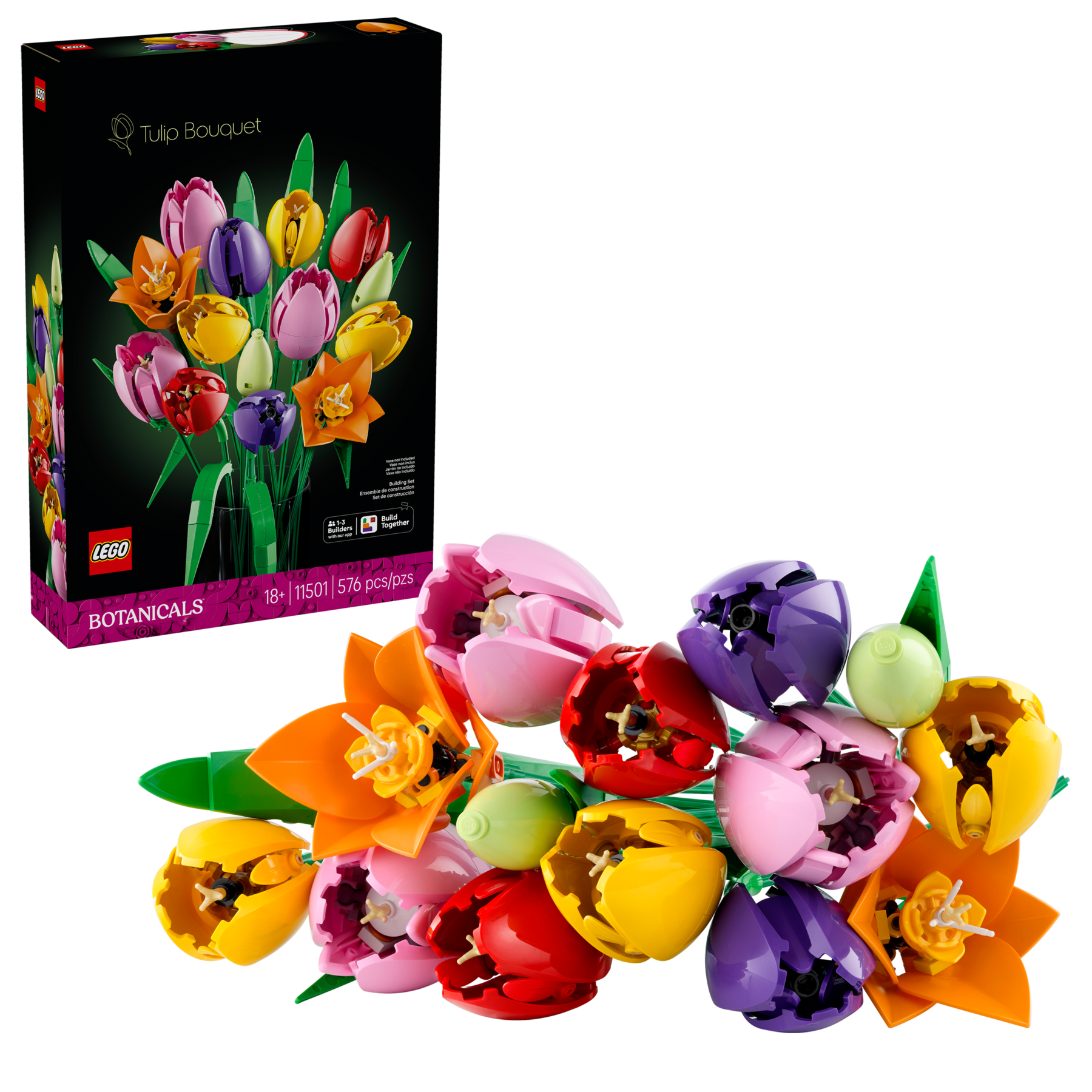Lego Tulip Bouquet