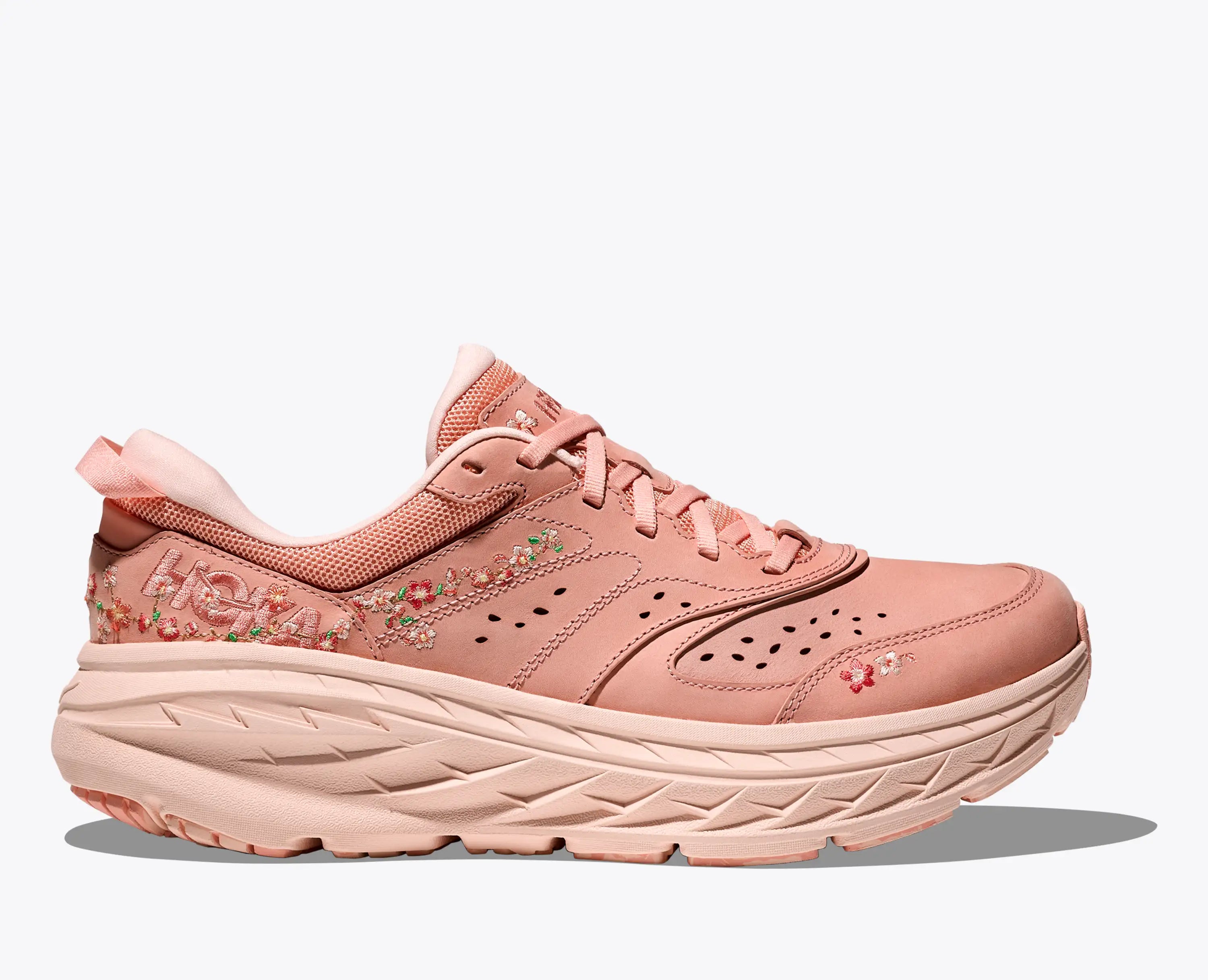 Hoka Vibrant Bloom Bondi L Dry Clay Dawn Light
