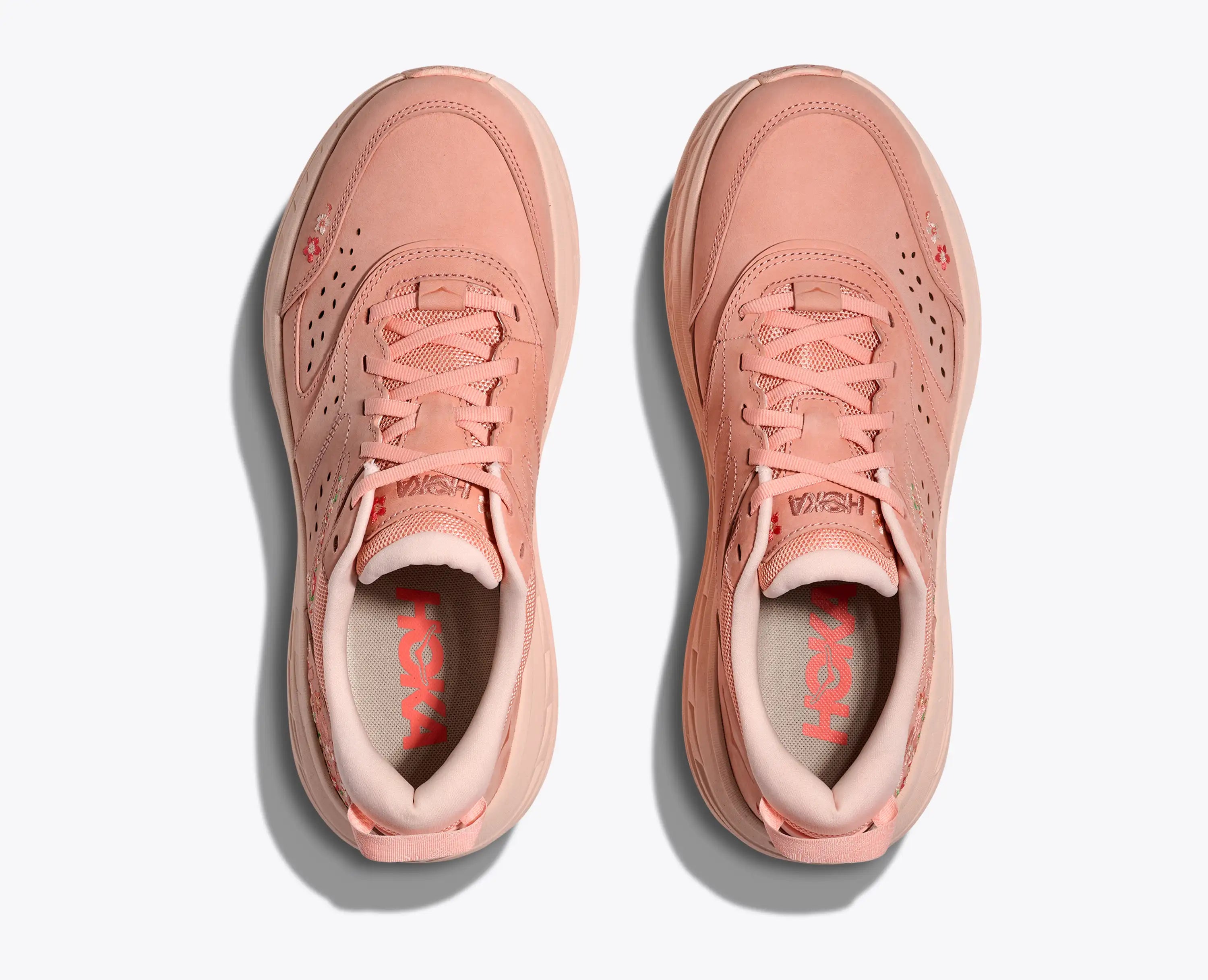 Hoka Vibrant Bloom Bondi L Dry Clay Dawn Light