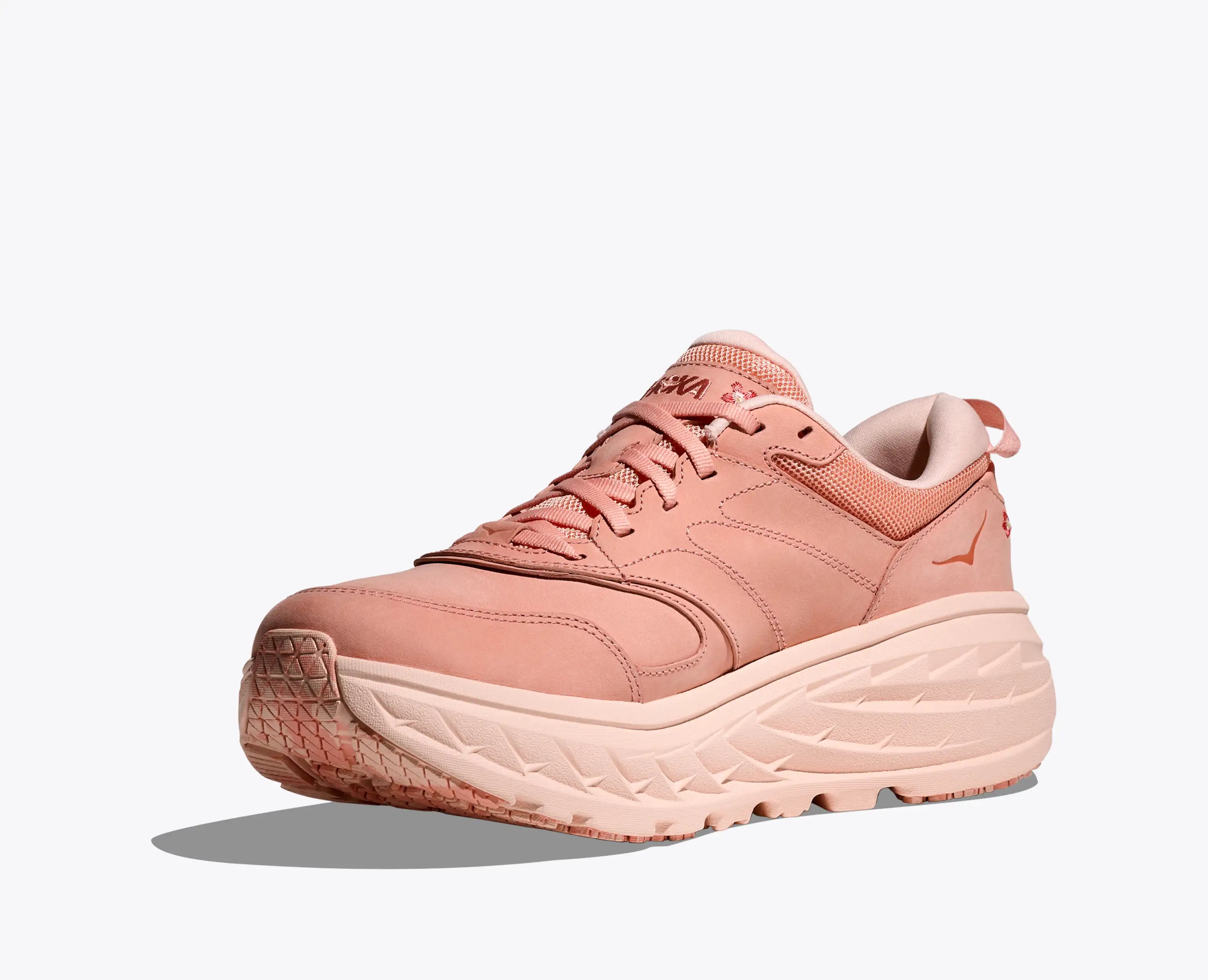 Hoka Vibrant Bloom Bondi L Dry Clay Dawn Light