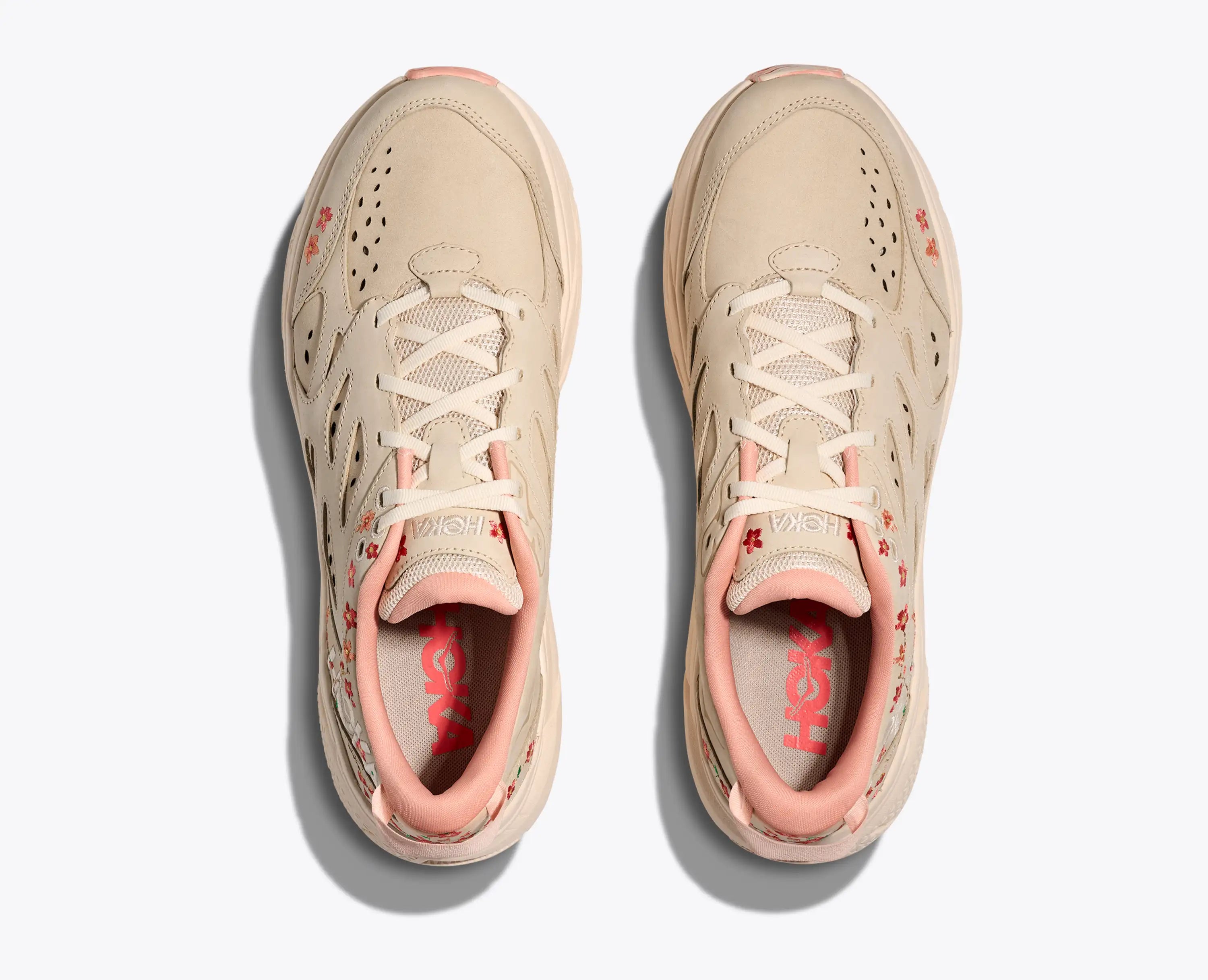 Hoka Vibrant Bloom Clifton L Vanilla Dry Clay