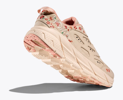 Hoka Vibrant Bloom Clifton L Vanilla Dry Clay