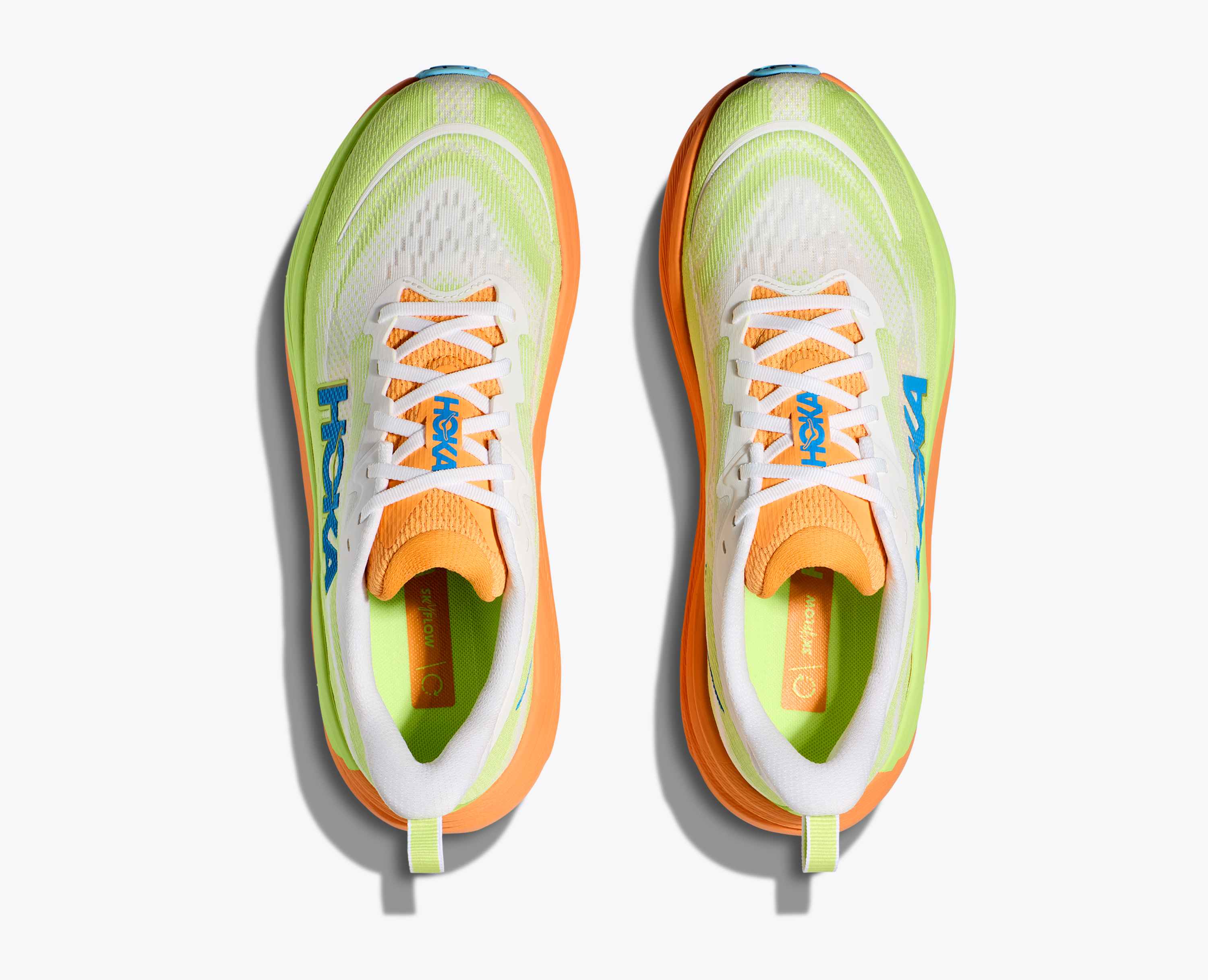 Hoka S Skyflow Frost Solar Flare