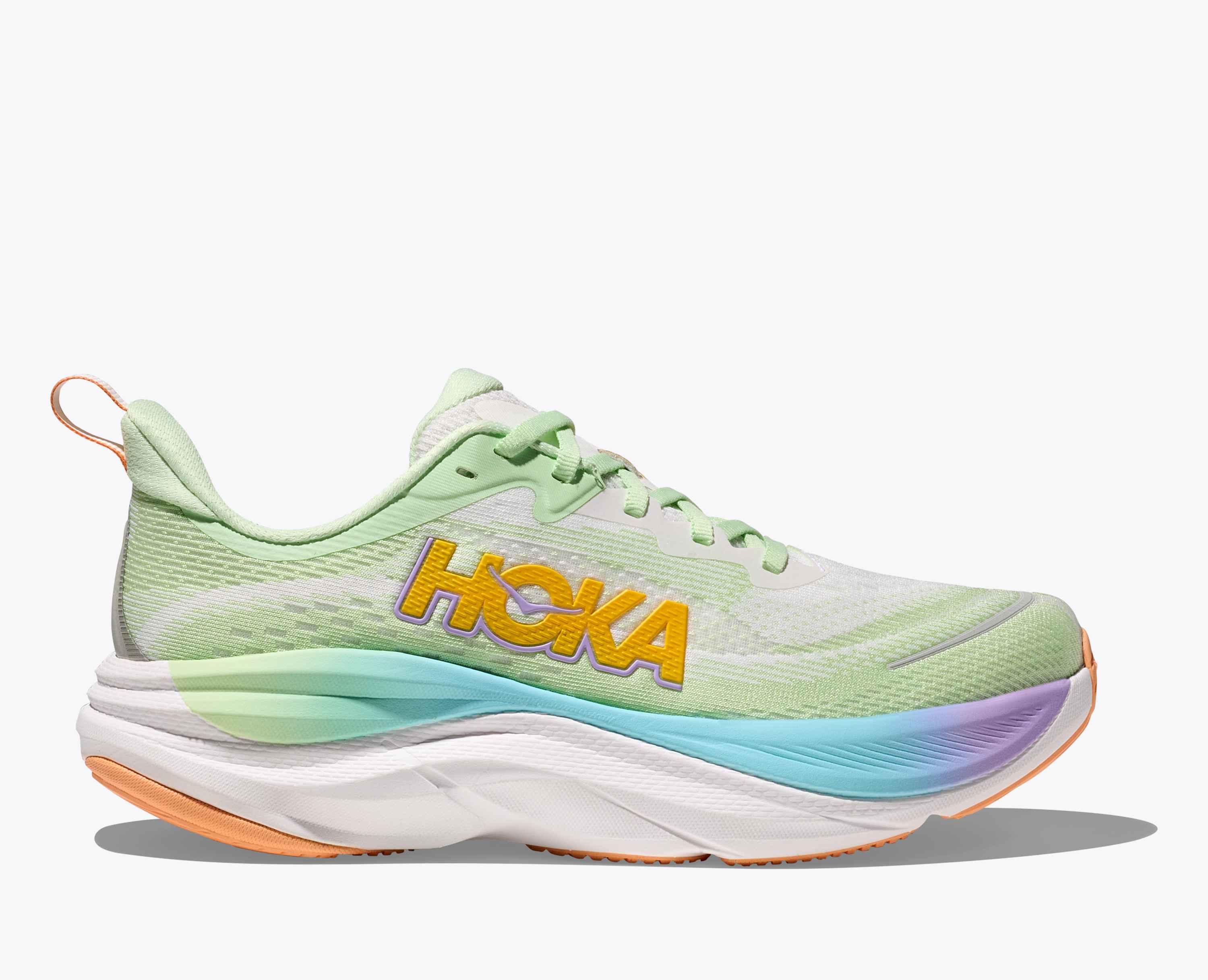 Hoka S Skyflow Luna Moth White