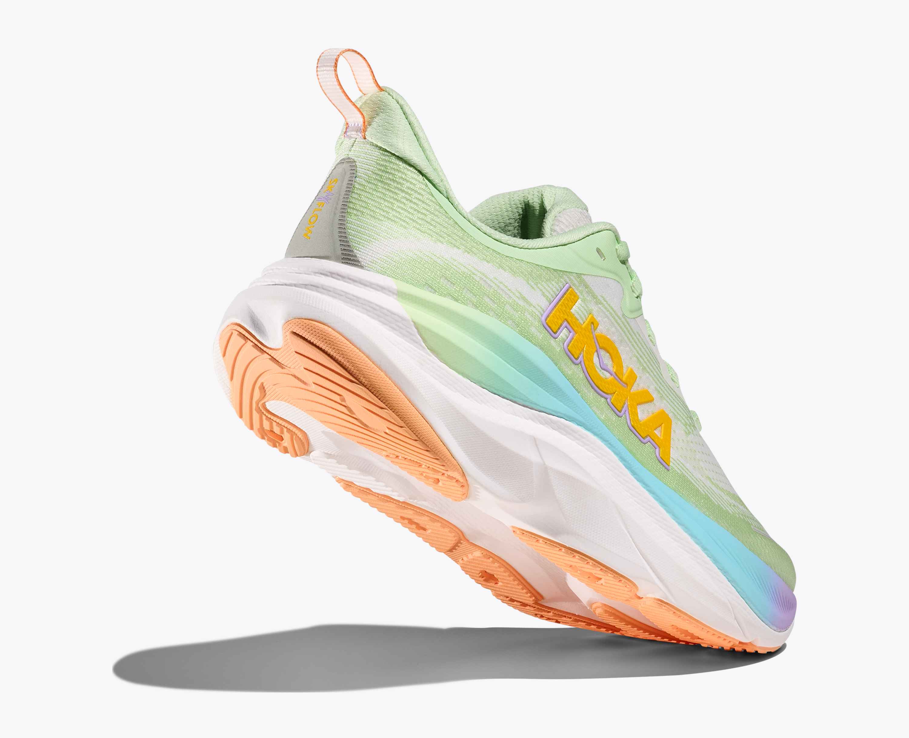 Hoka S Skyflow Luna Moth White