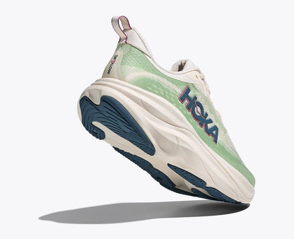 Hoka Women'S Skyflow Alabaster Vintage Green