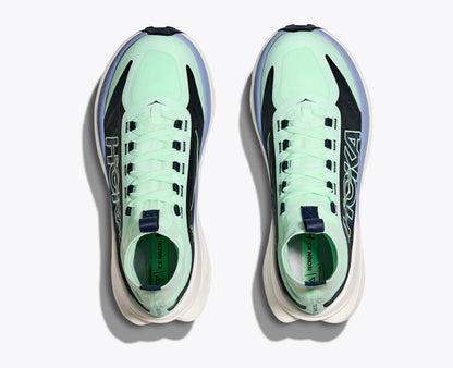 Hoka Women'S Tecton X 3 Mint Fluorite Varsity Navy