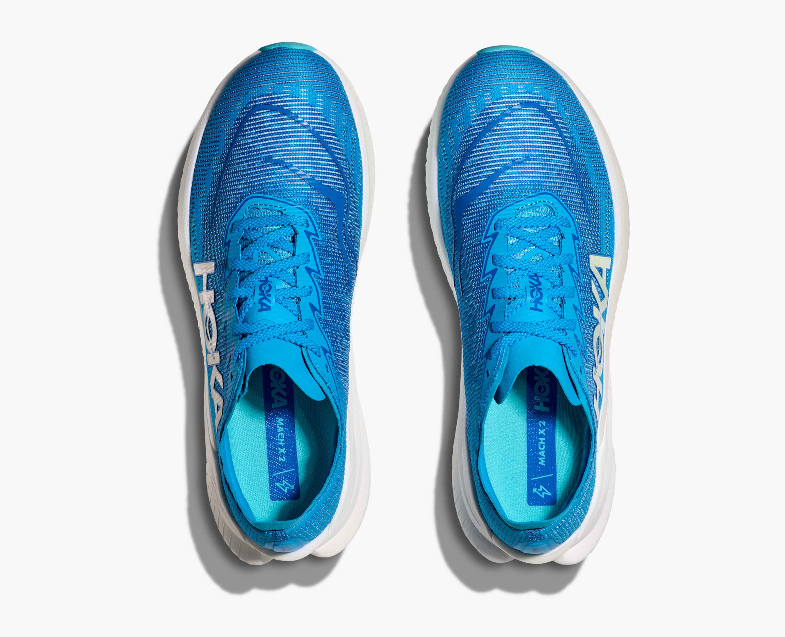 Hoka S Mach X 2 Skyward Blue Electric Cobalt