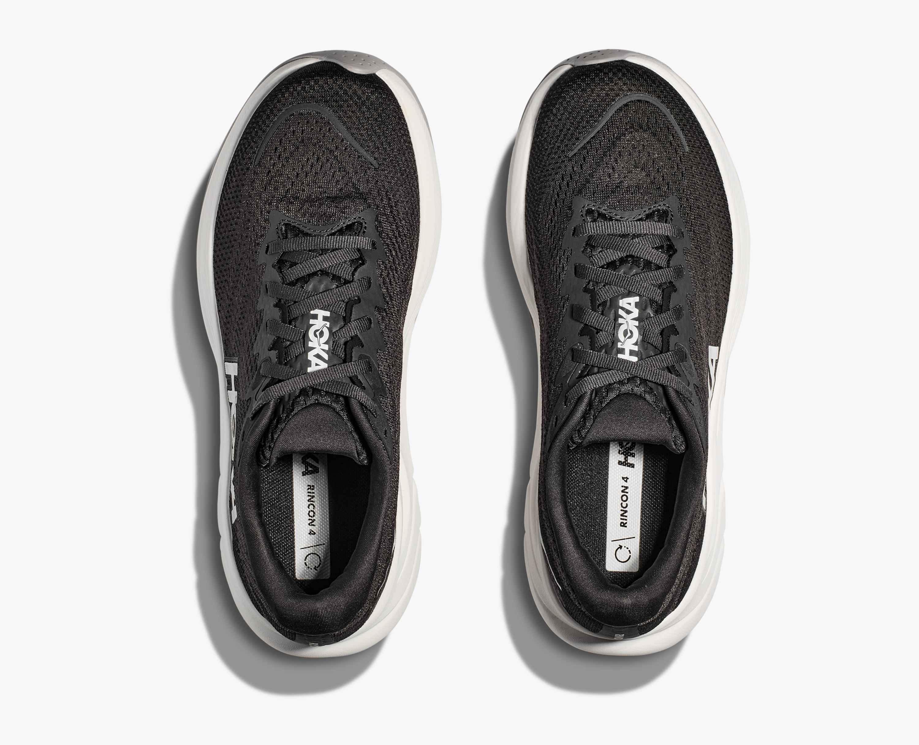 Hoka S Rincon 4 Black White