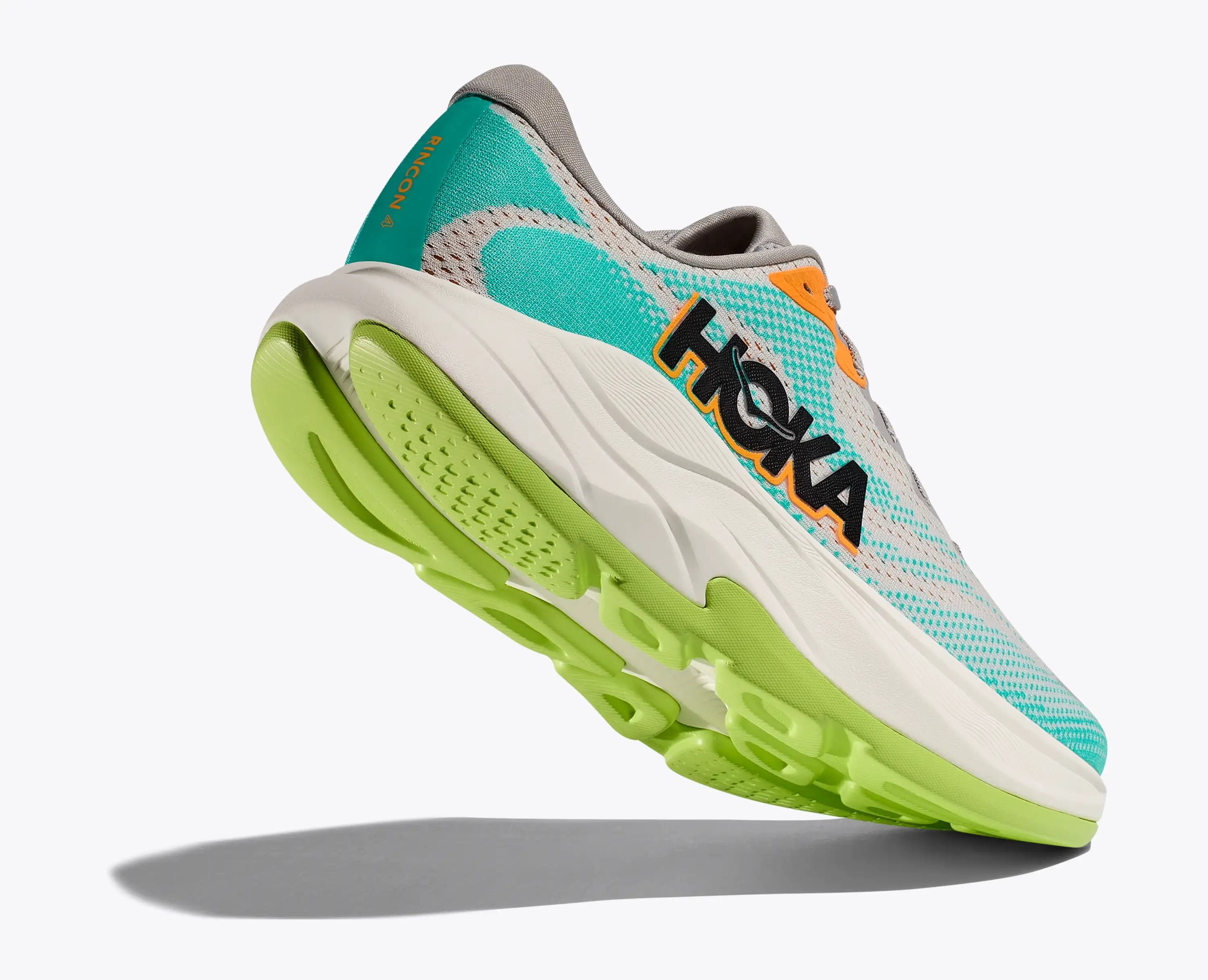 Hoka 'S Rincon 4 Cosmic Grey Electric Aqua