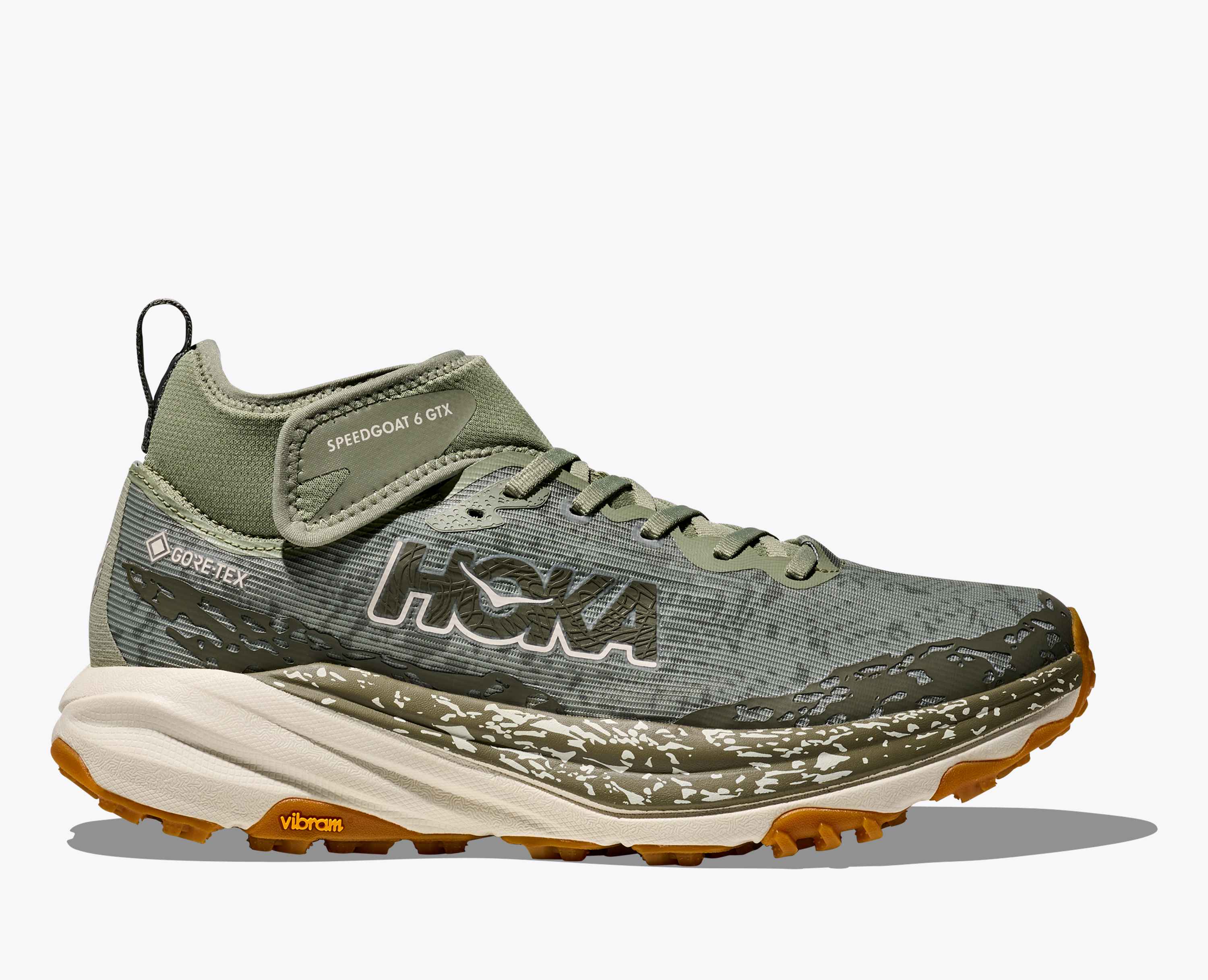 Hoka S Speedgoat 6 Mid Gtx Sea Moss Oat Milk
