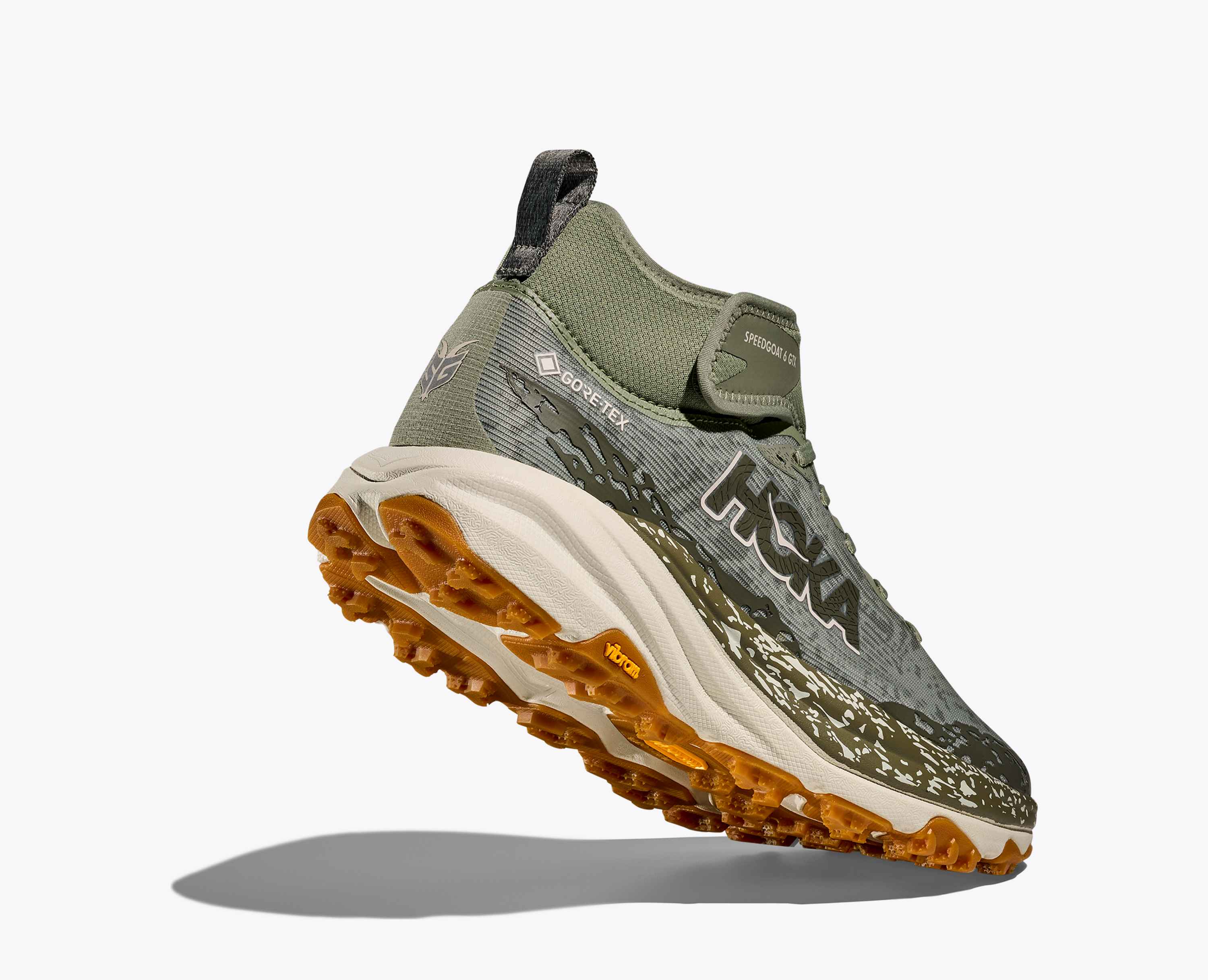 Hoka S Speedgoat 6 Mid Gtx Sea Moss Oat Milk
