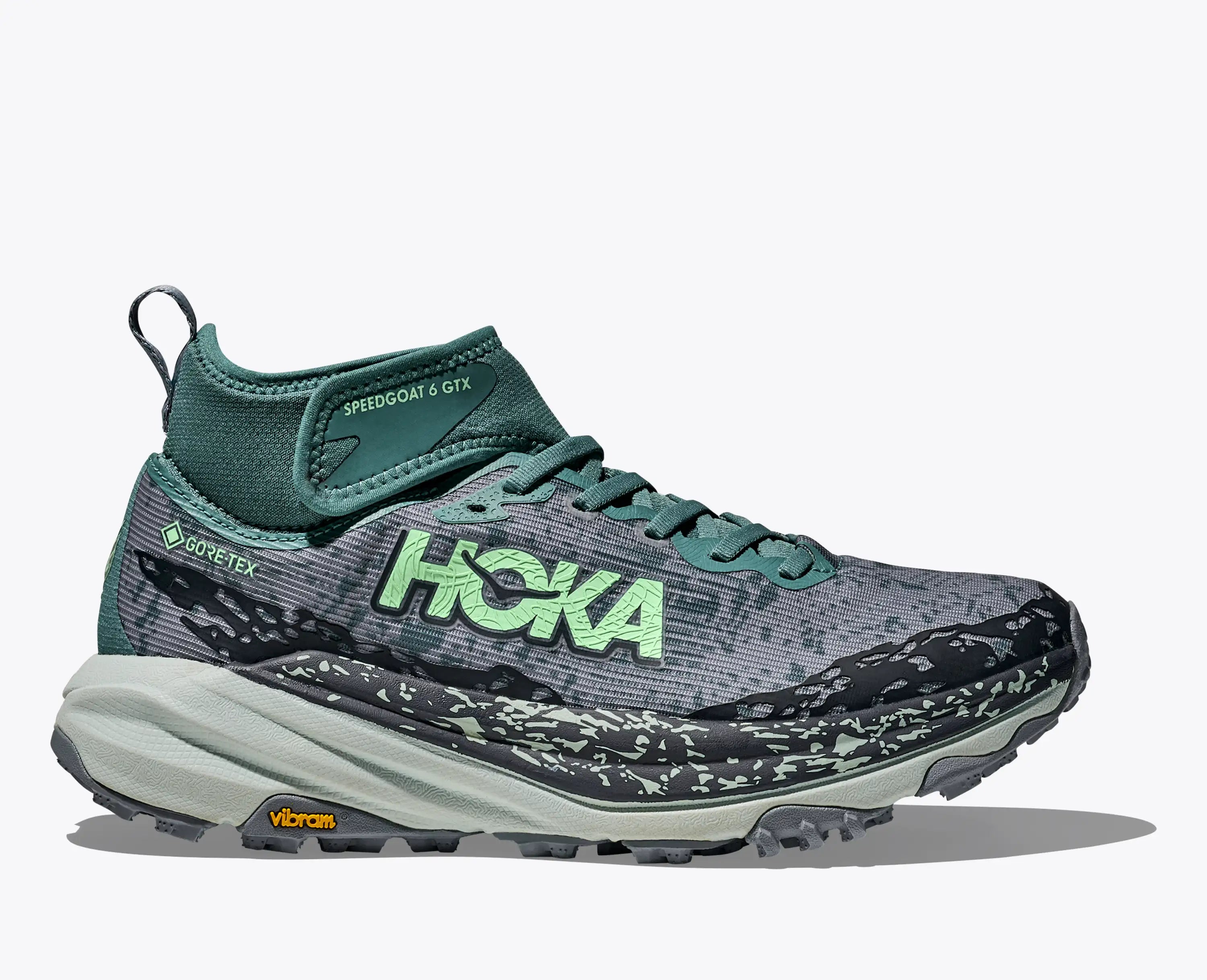 Hoka Women'S Speedgoat 6 Mid Gtx Mountain Fog Droplet