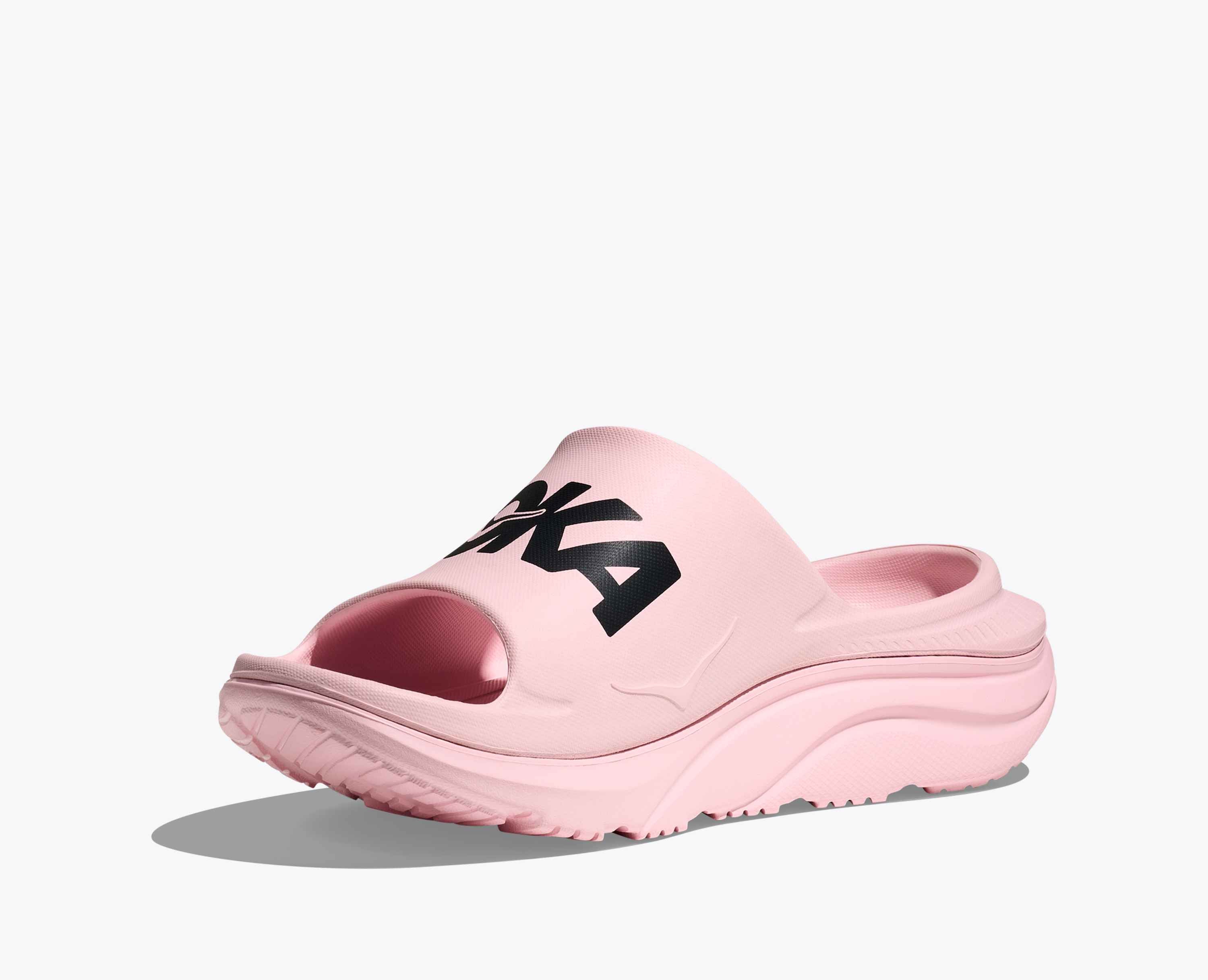 Hoka Ora Athletic Slide Carnation Black