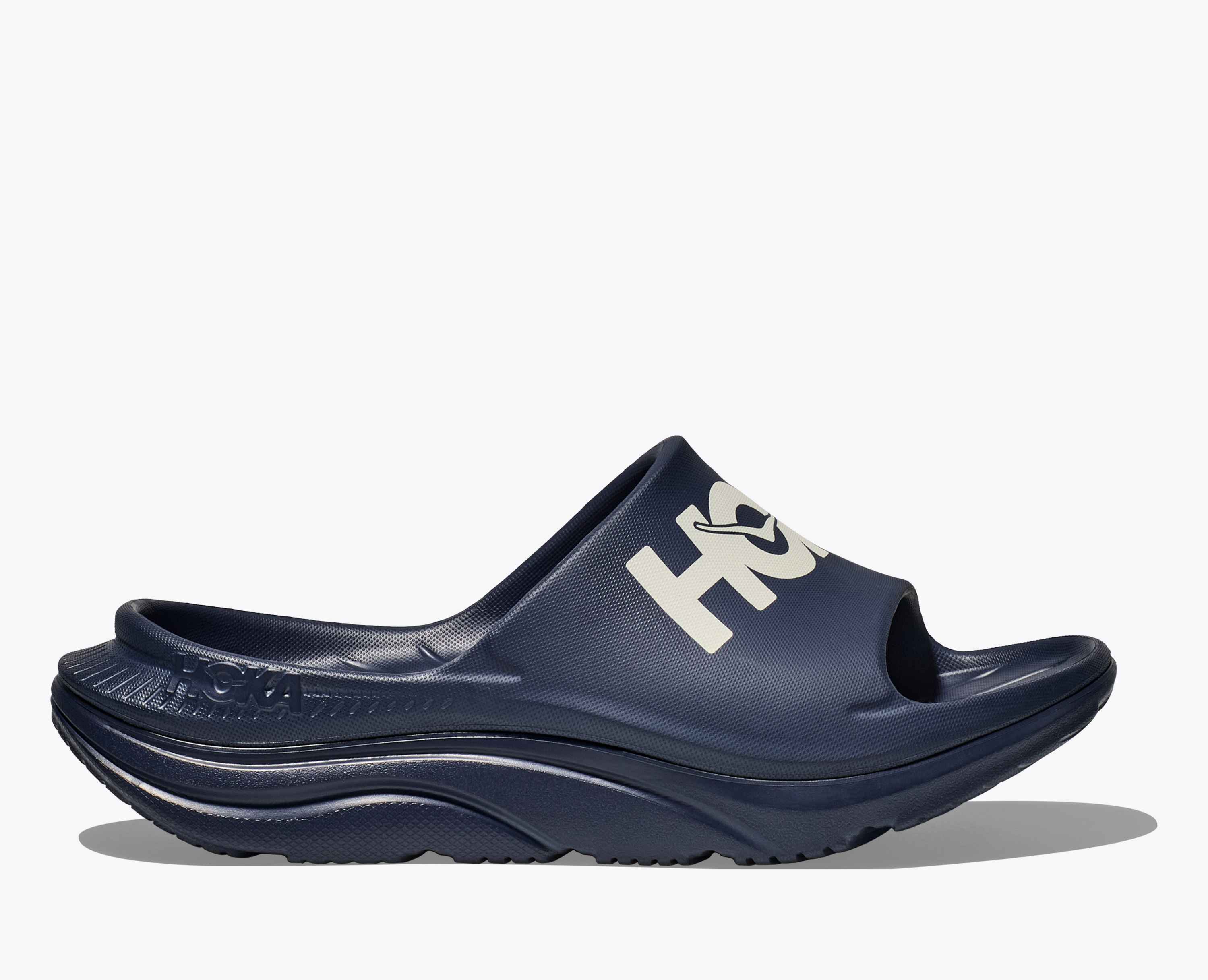 Hoka Ora Athletic Slide Varsity Navy White