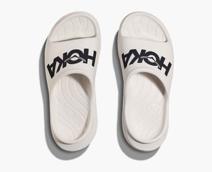 Hoka Ora Athletic Slide White Black
