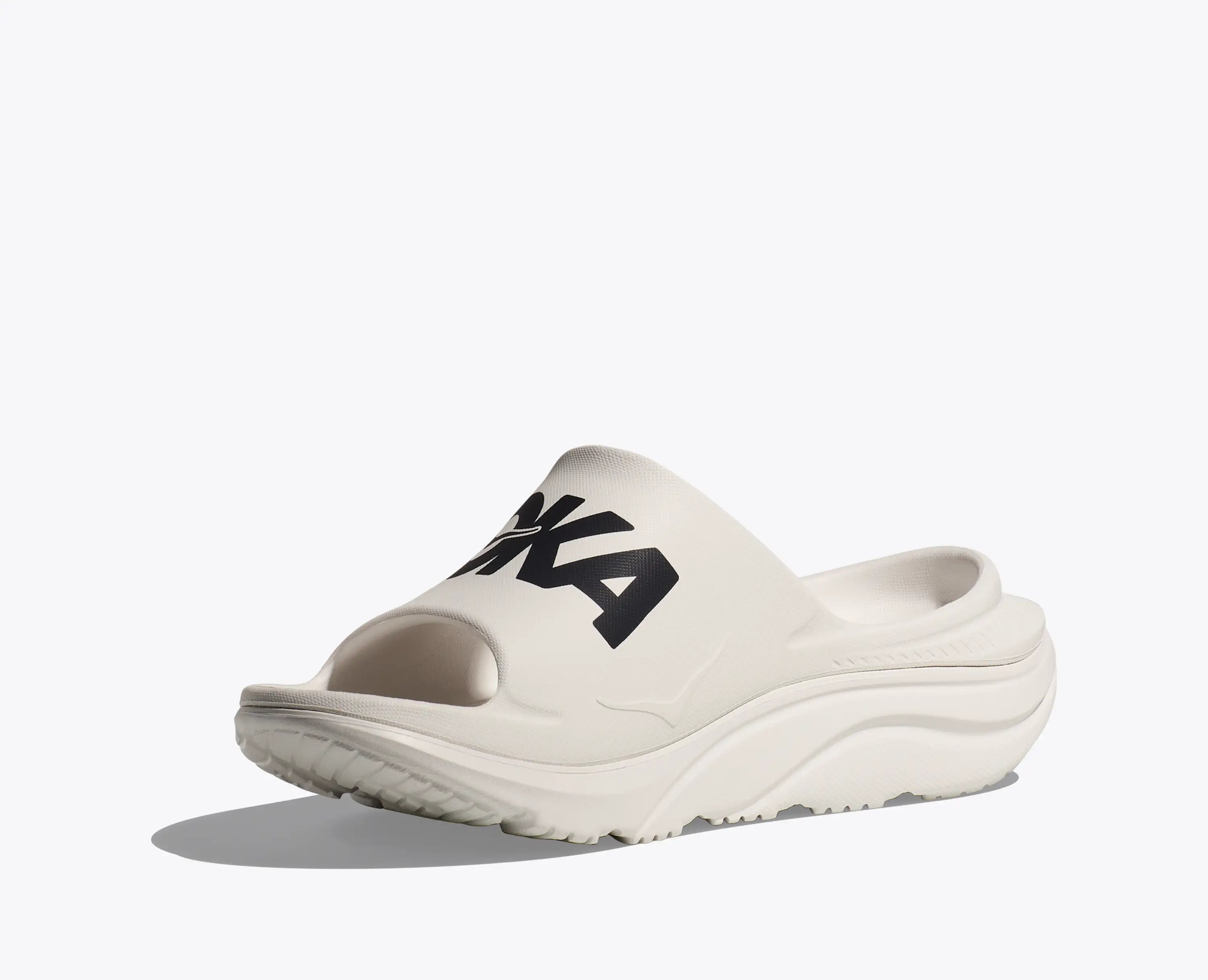 Hoka Ora Athletic Slide White Black