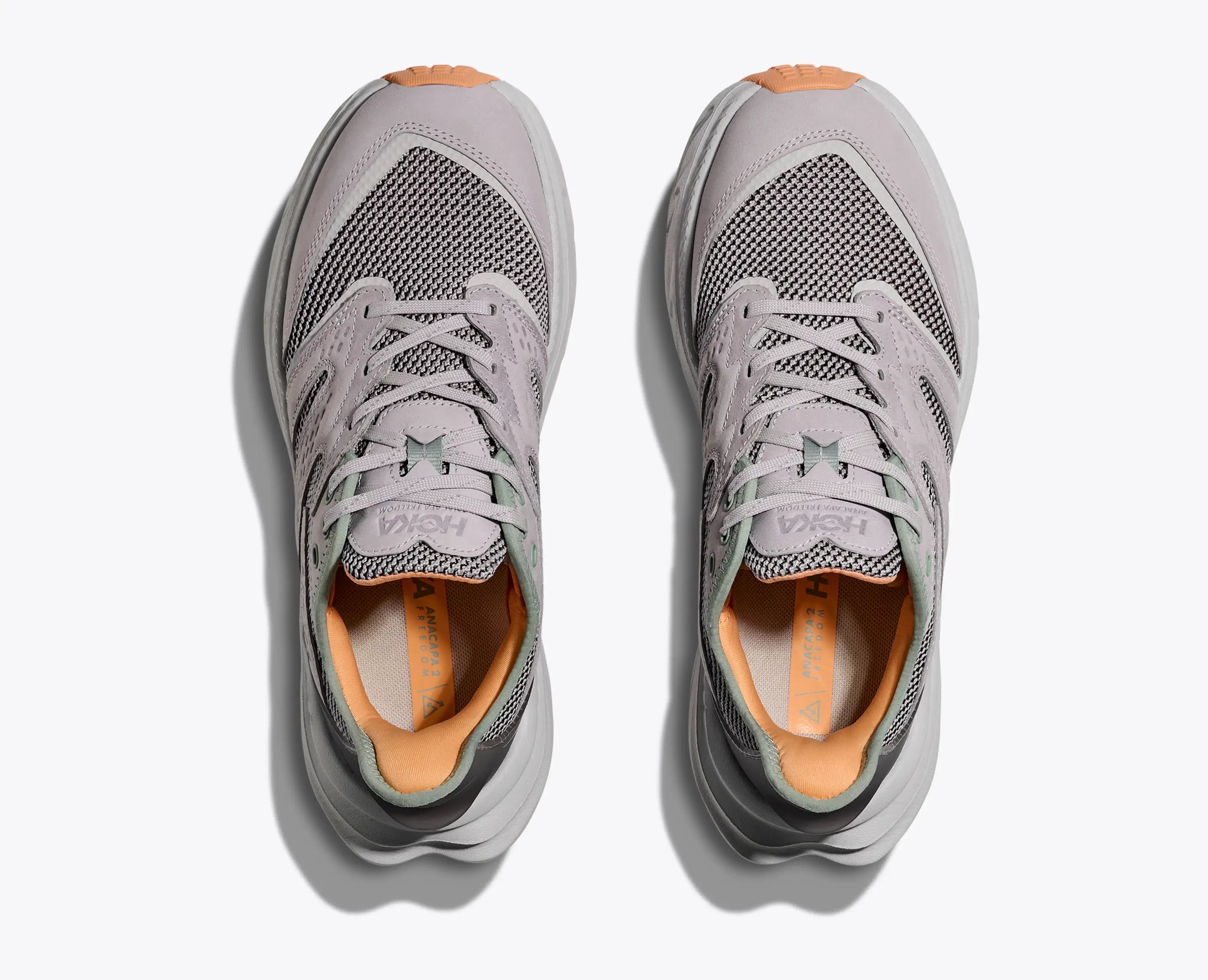 Hoka Women'S Anacapa 2 Freedom Ash Grey Cosmic Grey