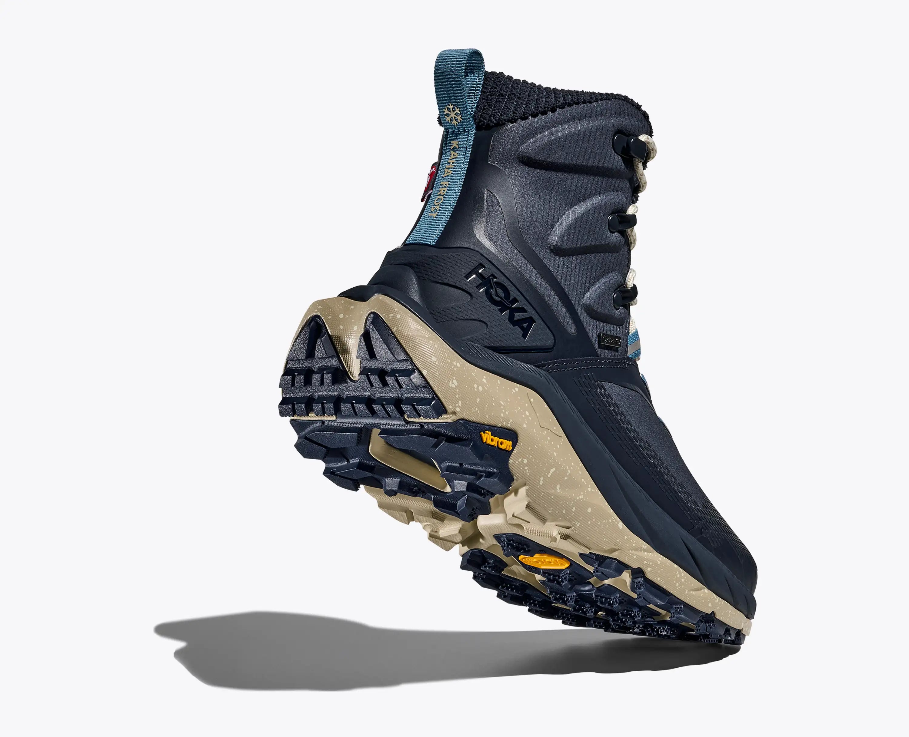 Hoka Women'S Kaha 2 Frost Gtx Varsity Navy Oyster Mushroom