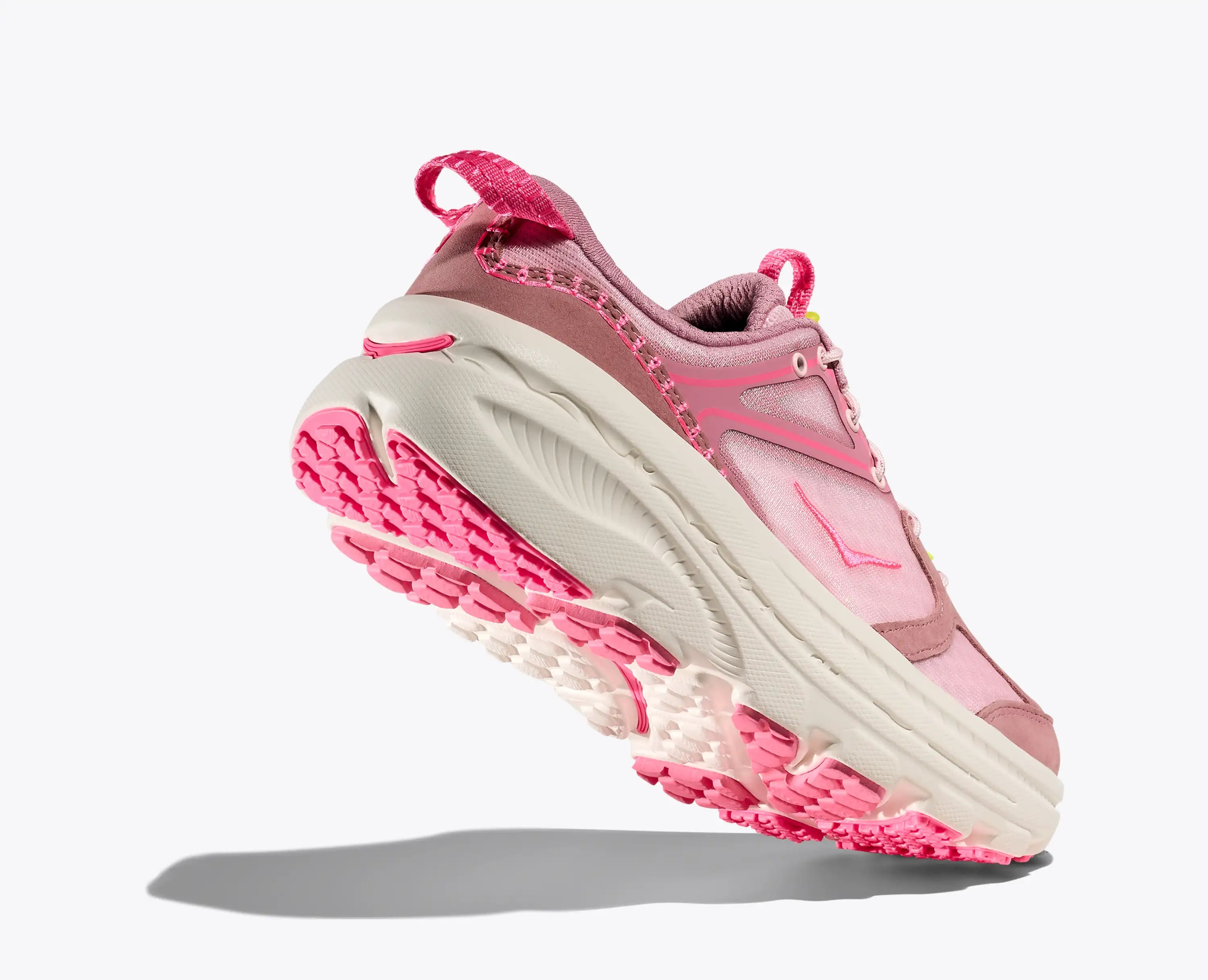 Hoka Bondi B3Ls Dried Rose Neon Rose