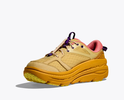 Hoka Bondi B3Ls Flaxseed Varsity Yellow