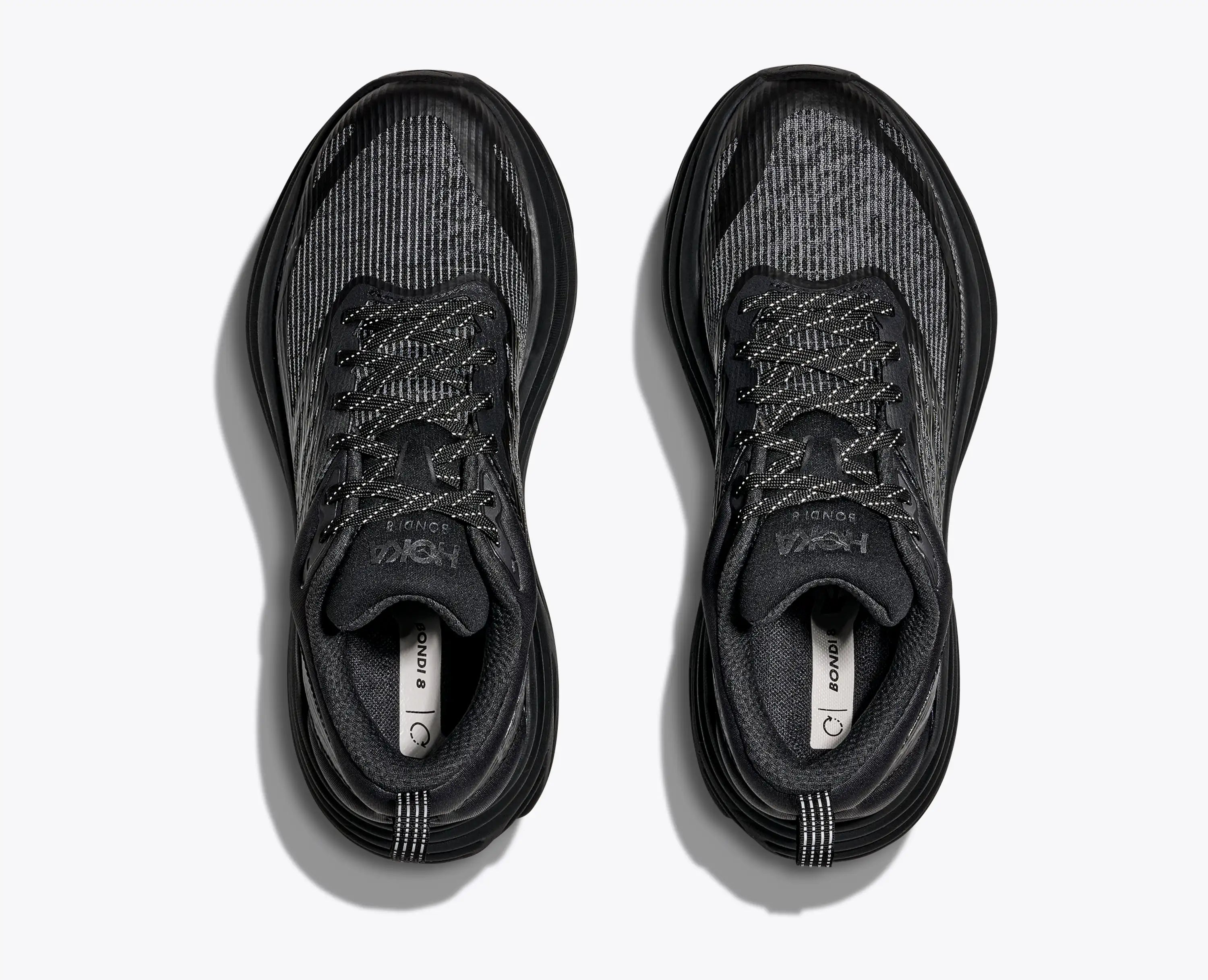 Hoka Stealth Tech Bondi 8 Caged Black